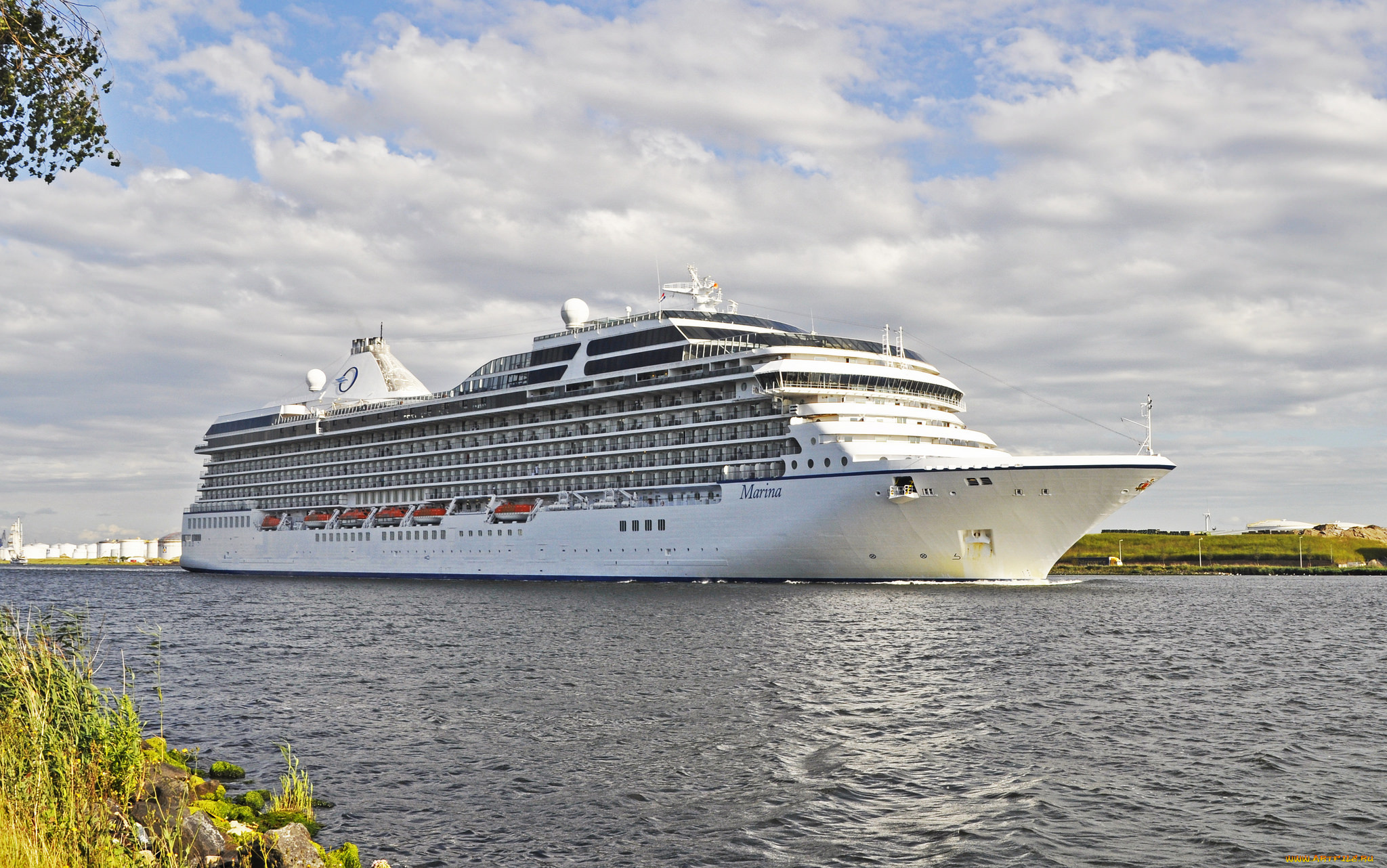 корабли, лайнеры, круиз, лайнер