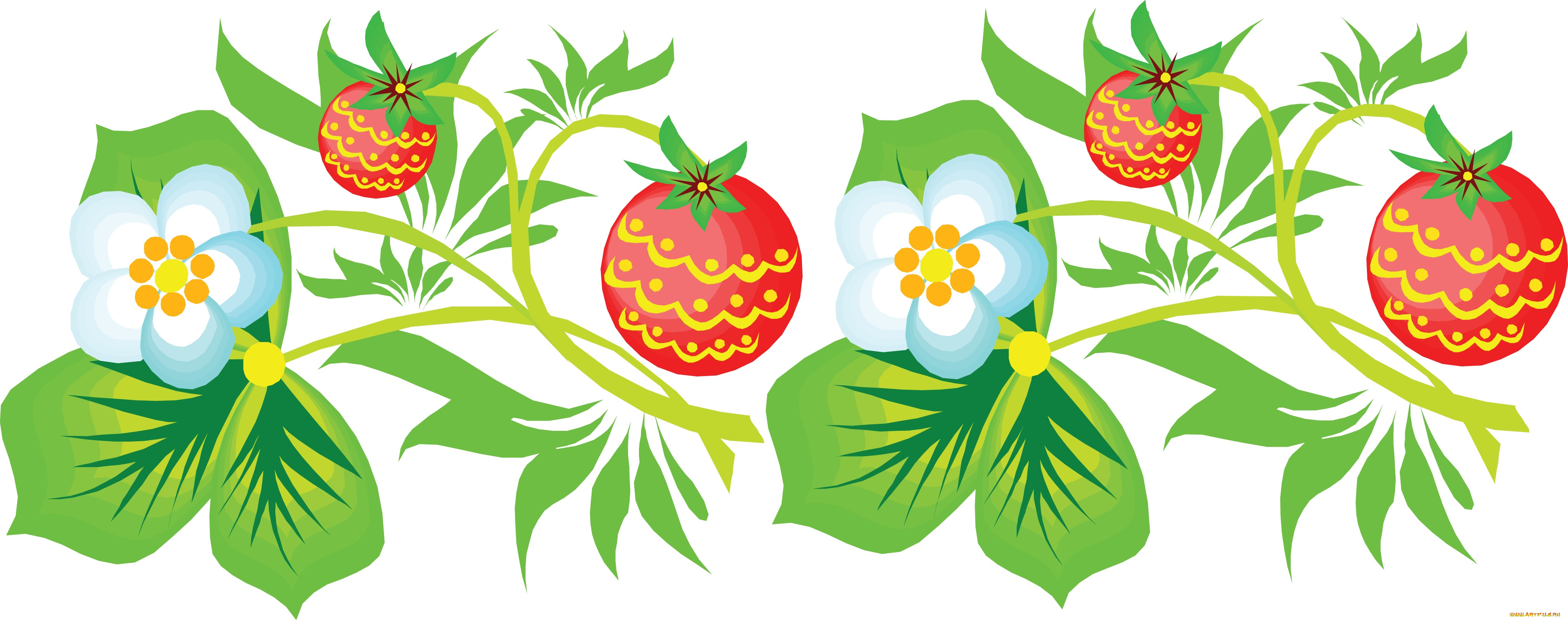 векторная, графика, цветы, , flowers, фон, листья, цветы