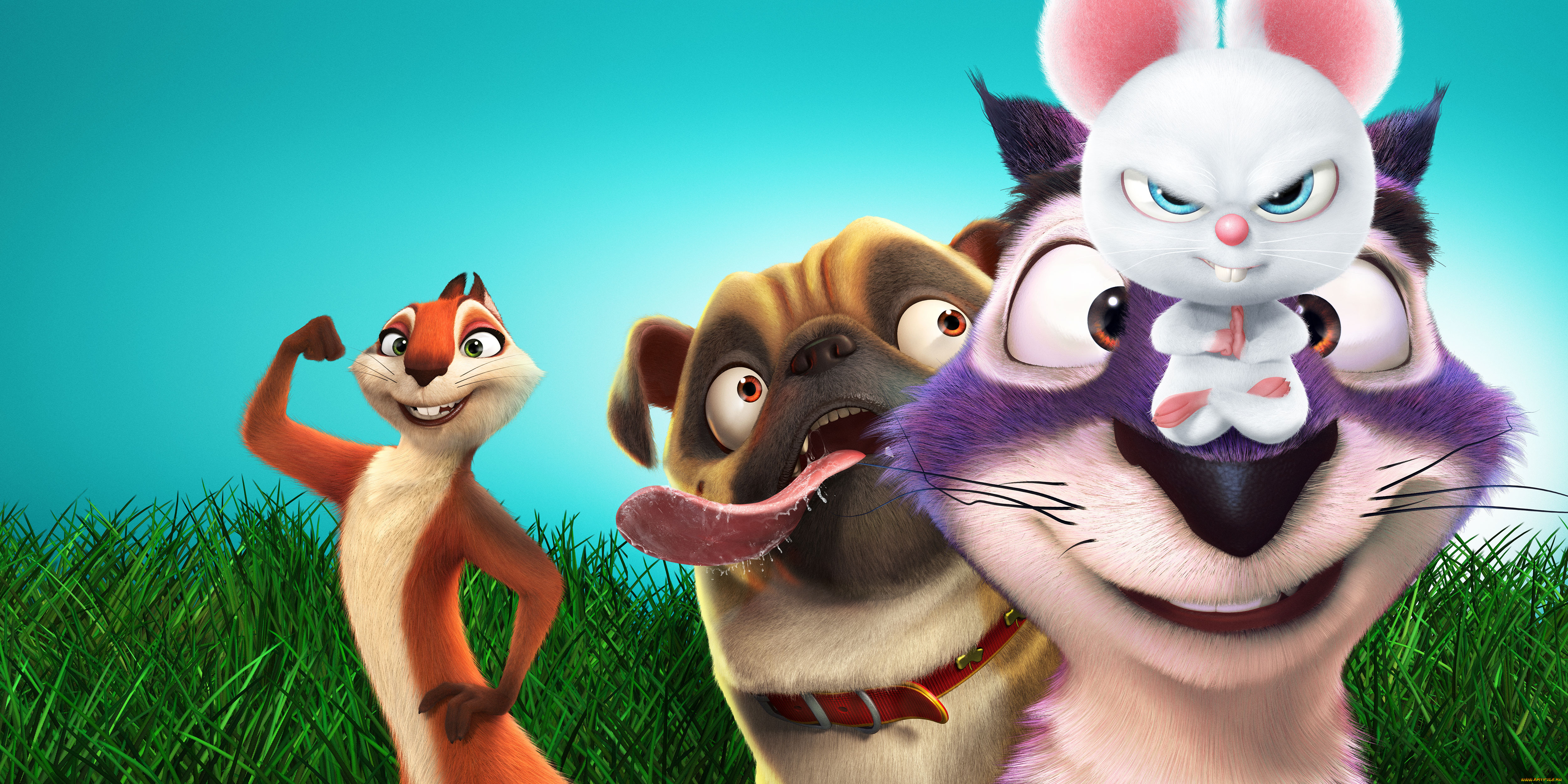 мультфильмы, the, nut, job, 2, the, nut, job, 2