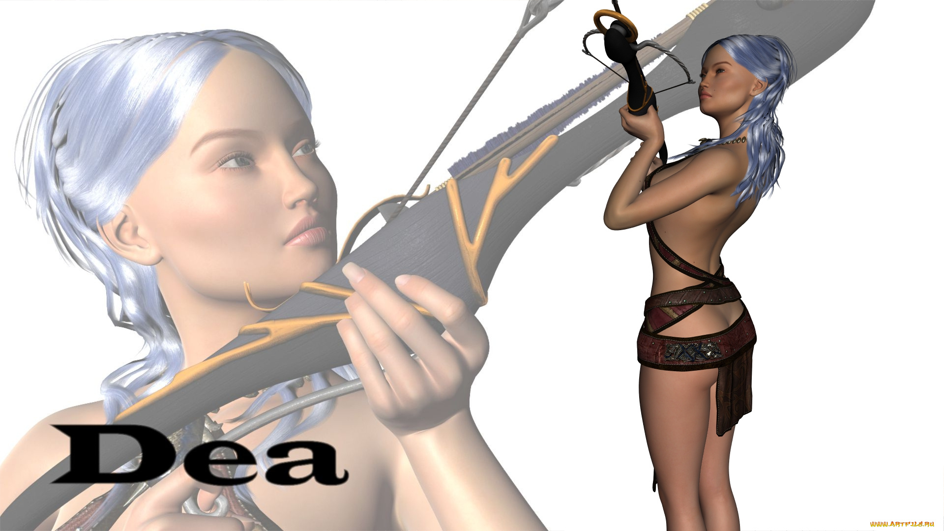 3д, графика, фантазия, , fantasy, фон, взгляд, девушка