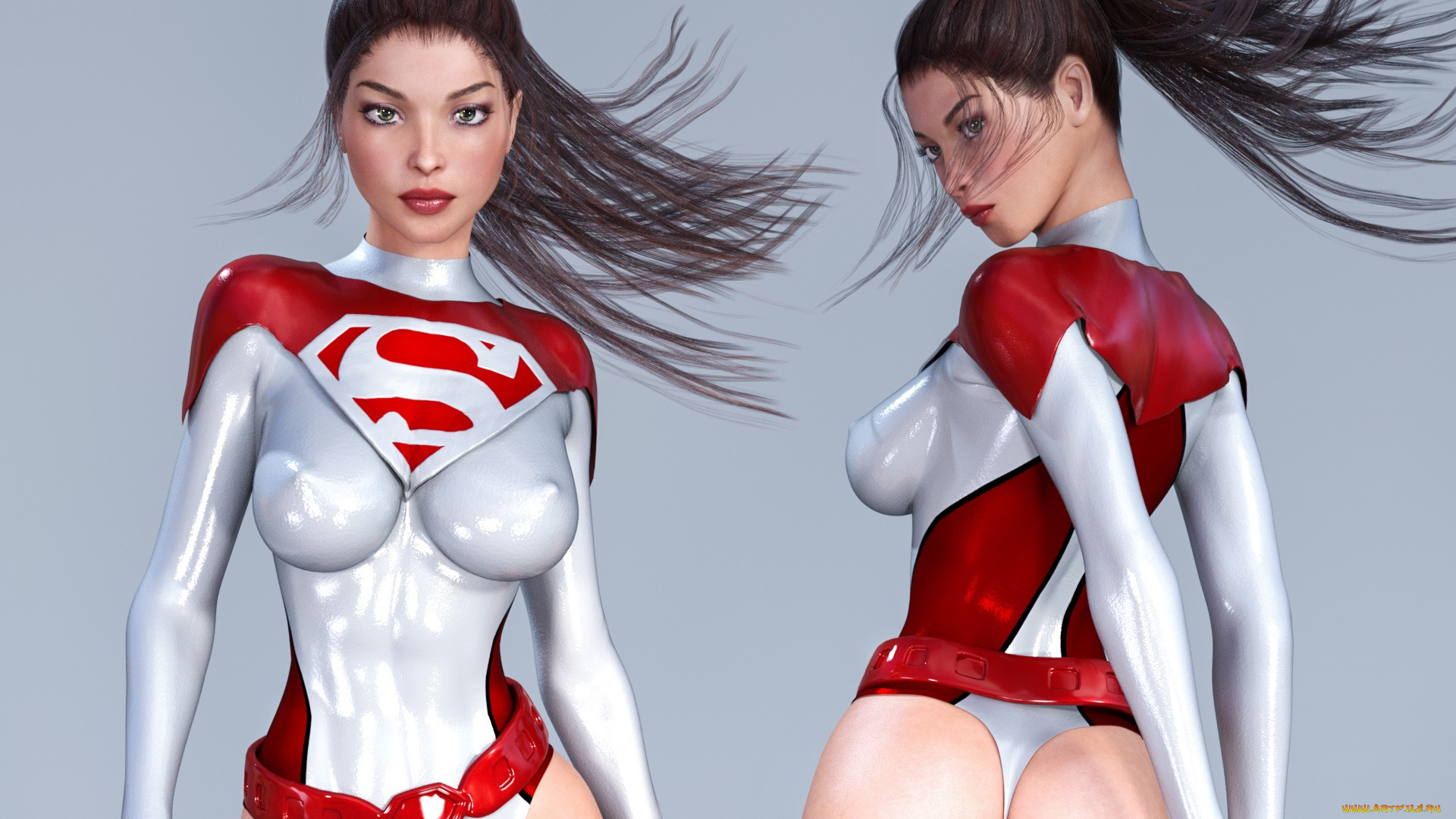 3д, графика, люди, , people, фон, взгляд, девушка