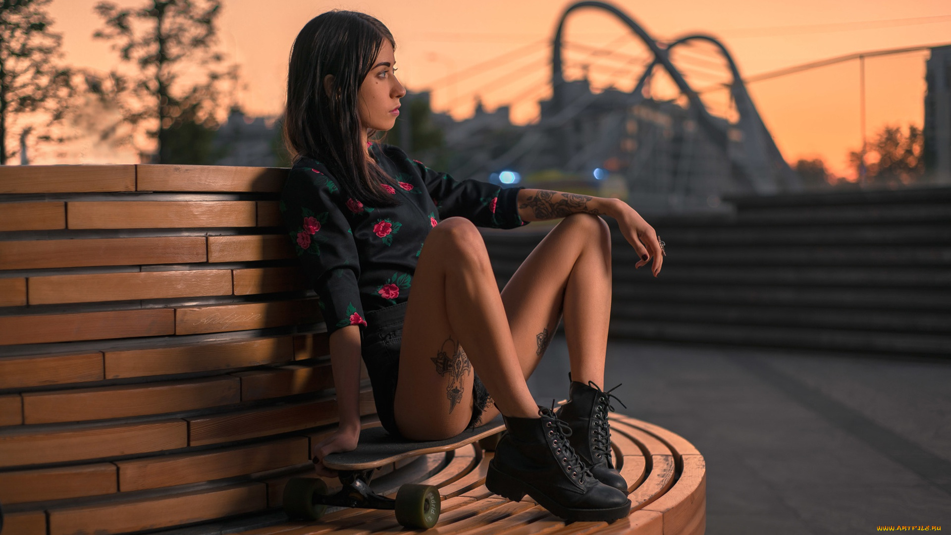 девушка, девушки, -unsort, , брюнетки, темноволосые, модель