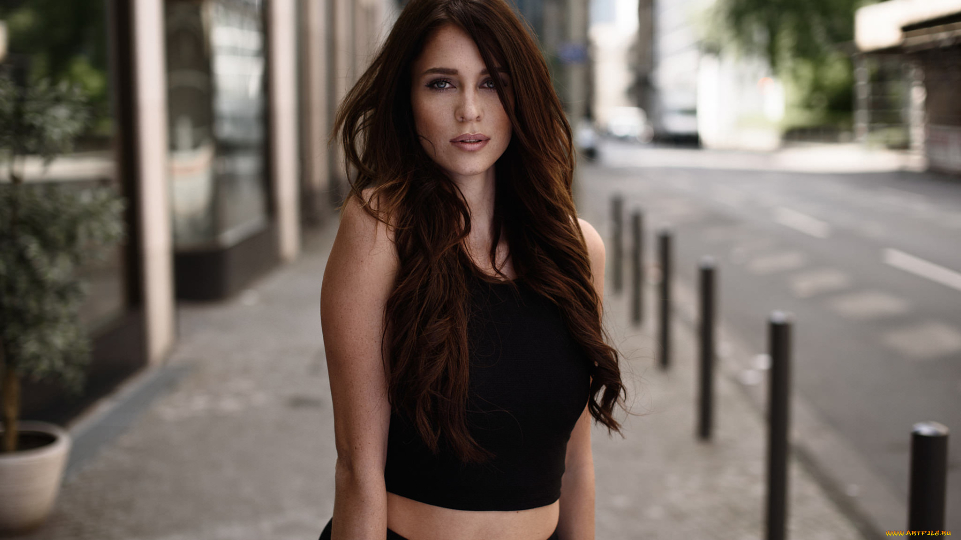 девушка, девушки, -unsort, , брюнетки, темноволосые, модель