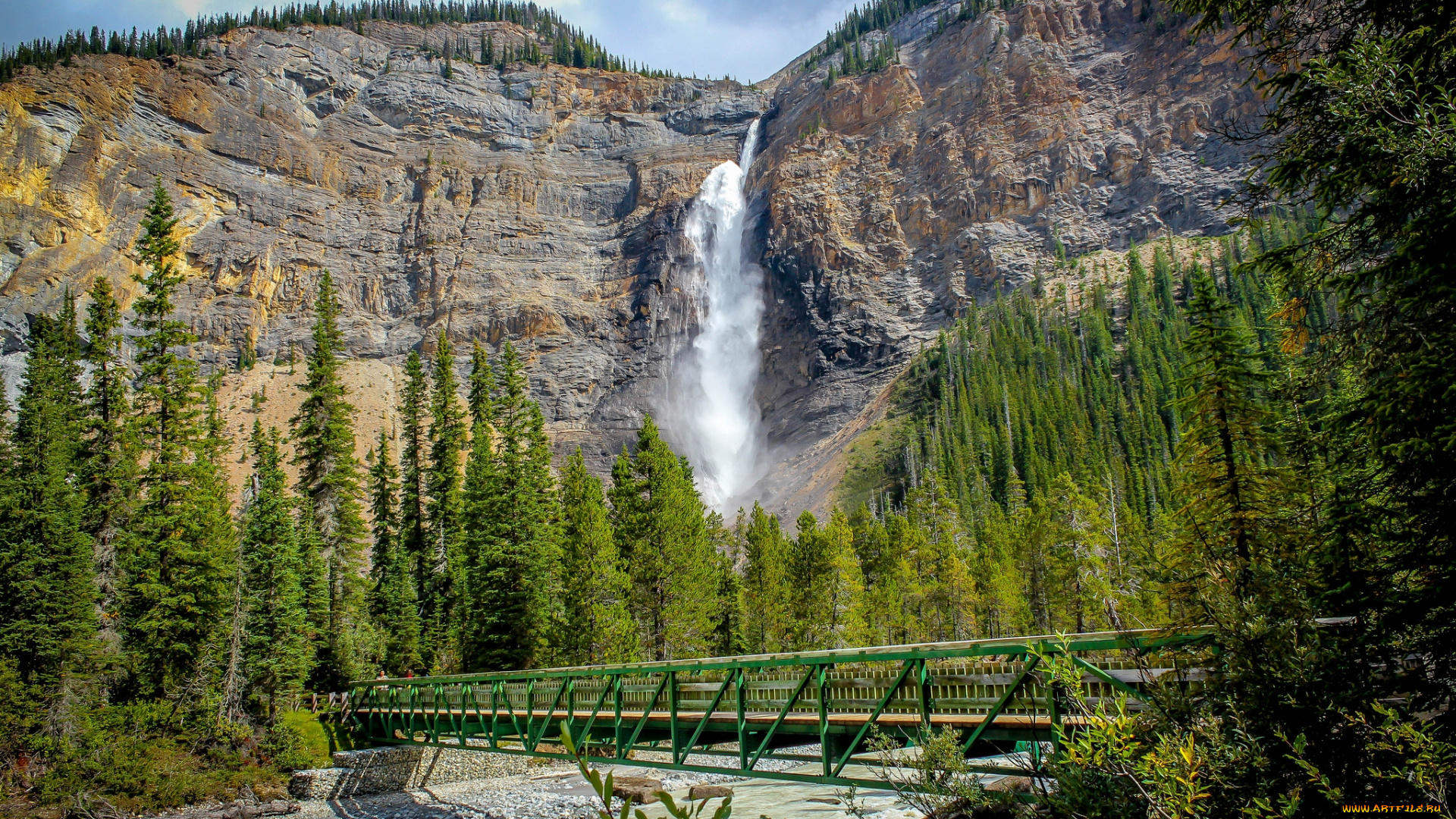 природа, водопады, простор