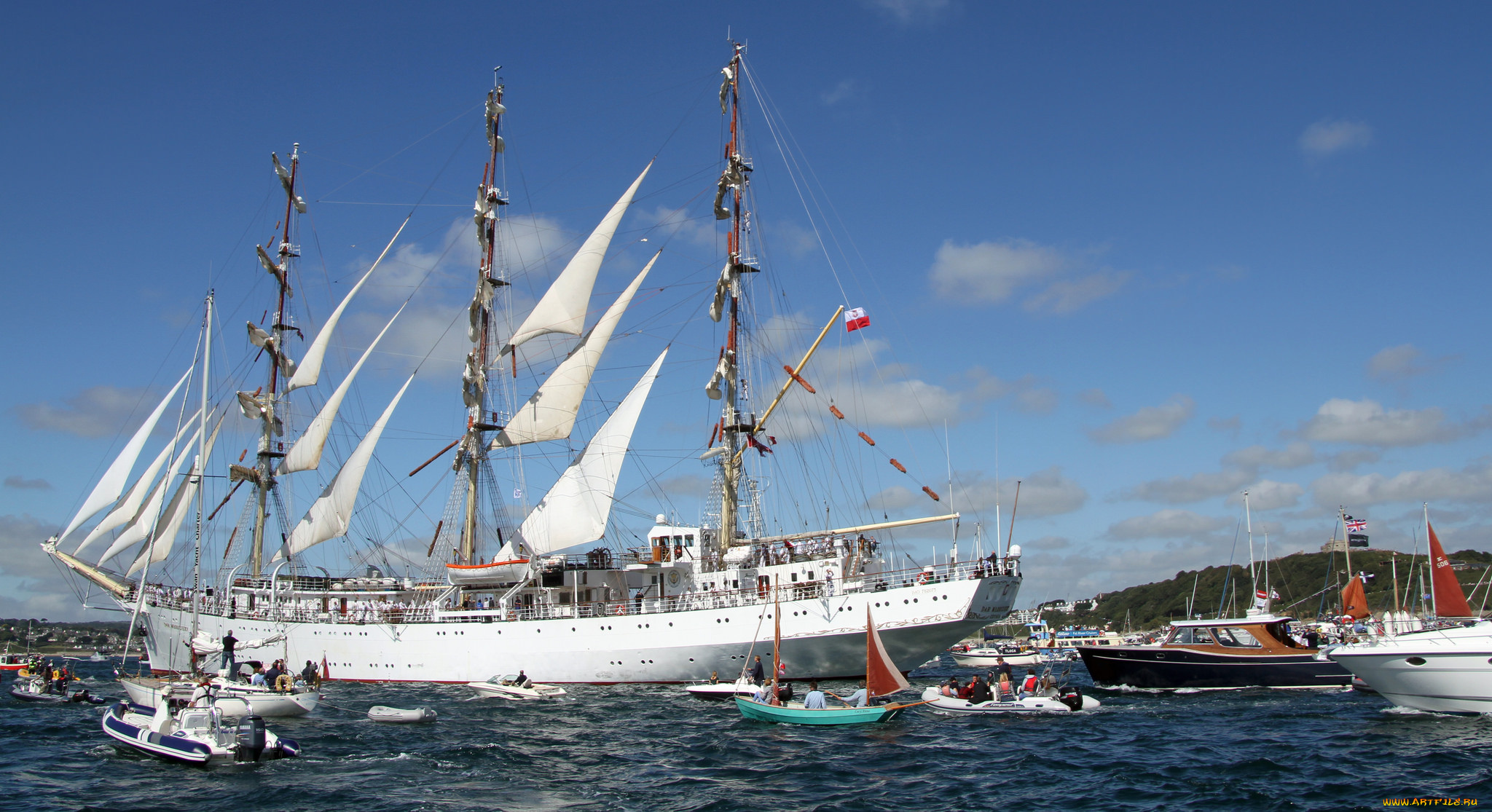 корабли, парусники, мачты, паруса