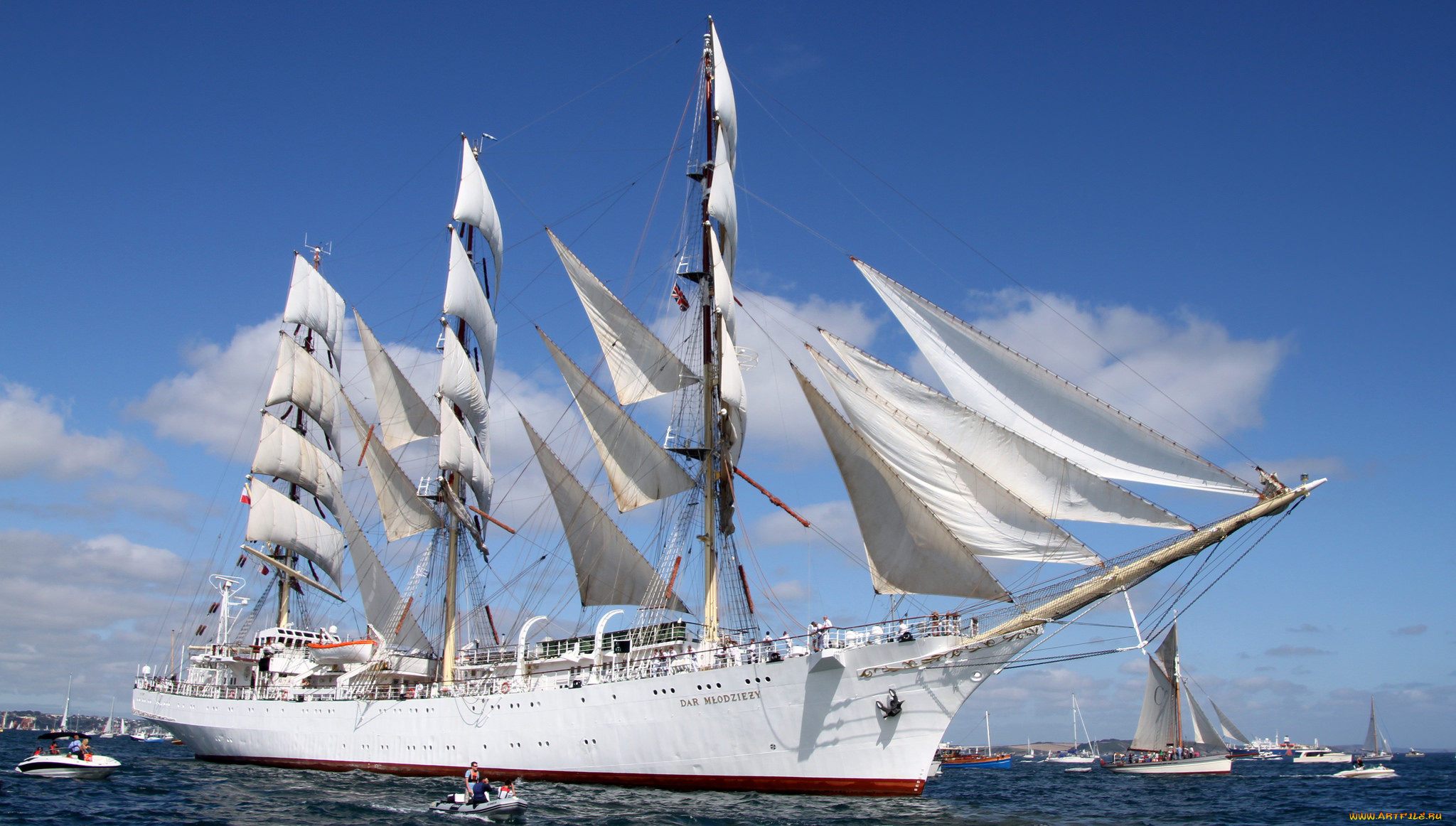 корабли, парусники, мачты, паруса