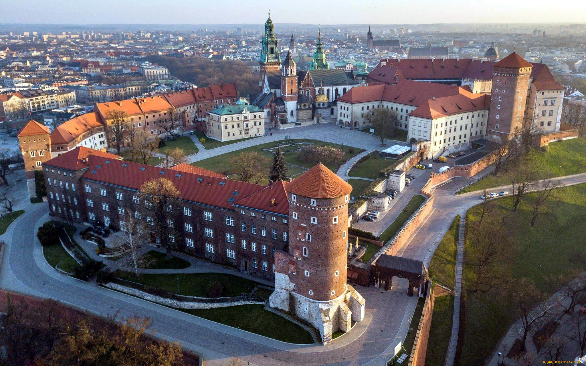 wawel, castle, города, краков, , польша, wawel, castle
