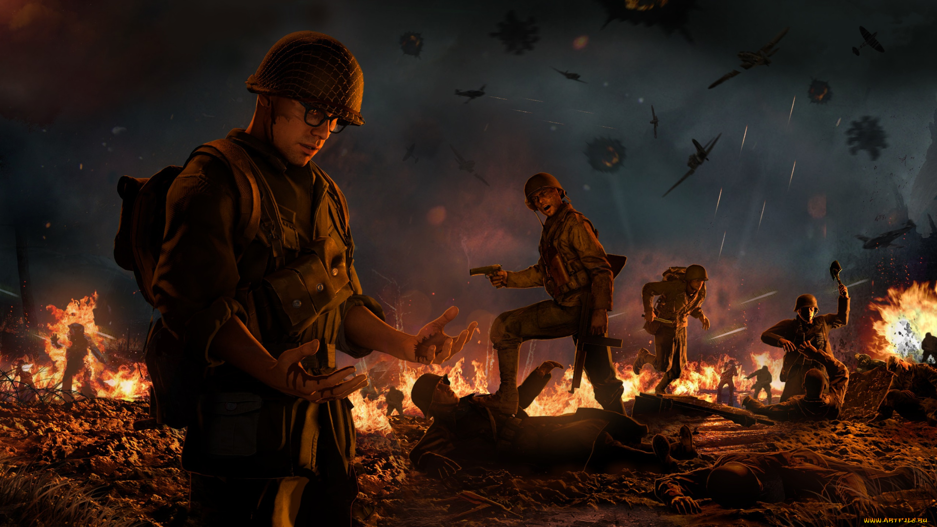 3д, графика, армия, , military, солдаты