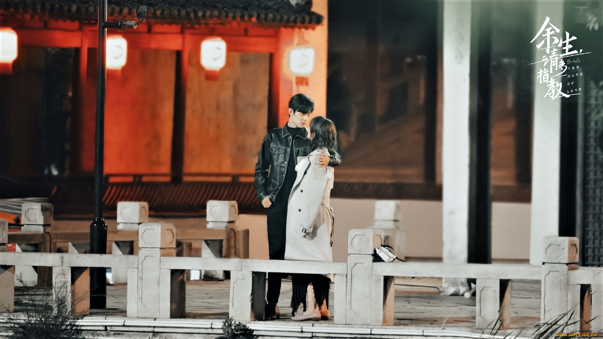 кино, фильмы, the, oath, of, love, пара, мост, фонари