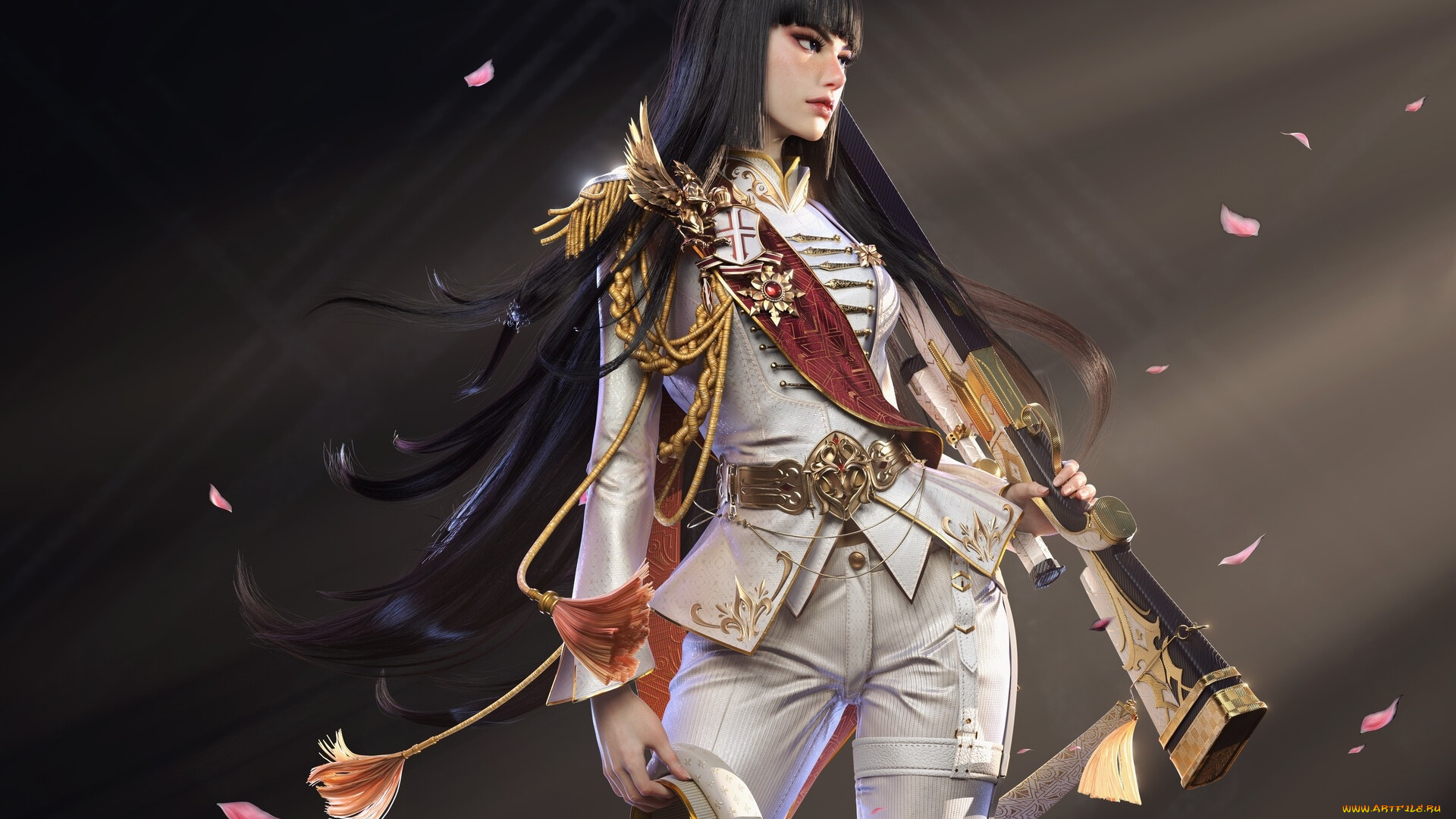 3д, графика, аниме, , anime, девушка