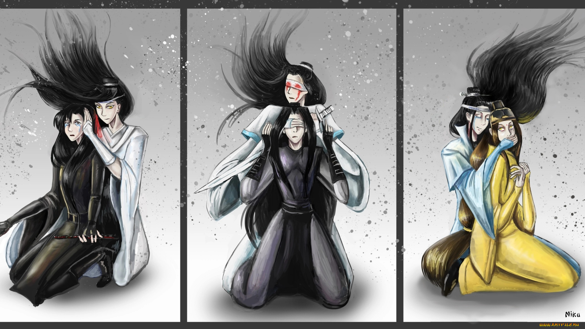 аниме, mo, dao, zu, shi, магистр, дьявольского, культа