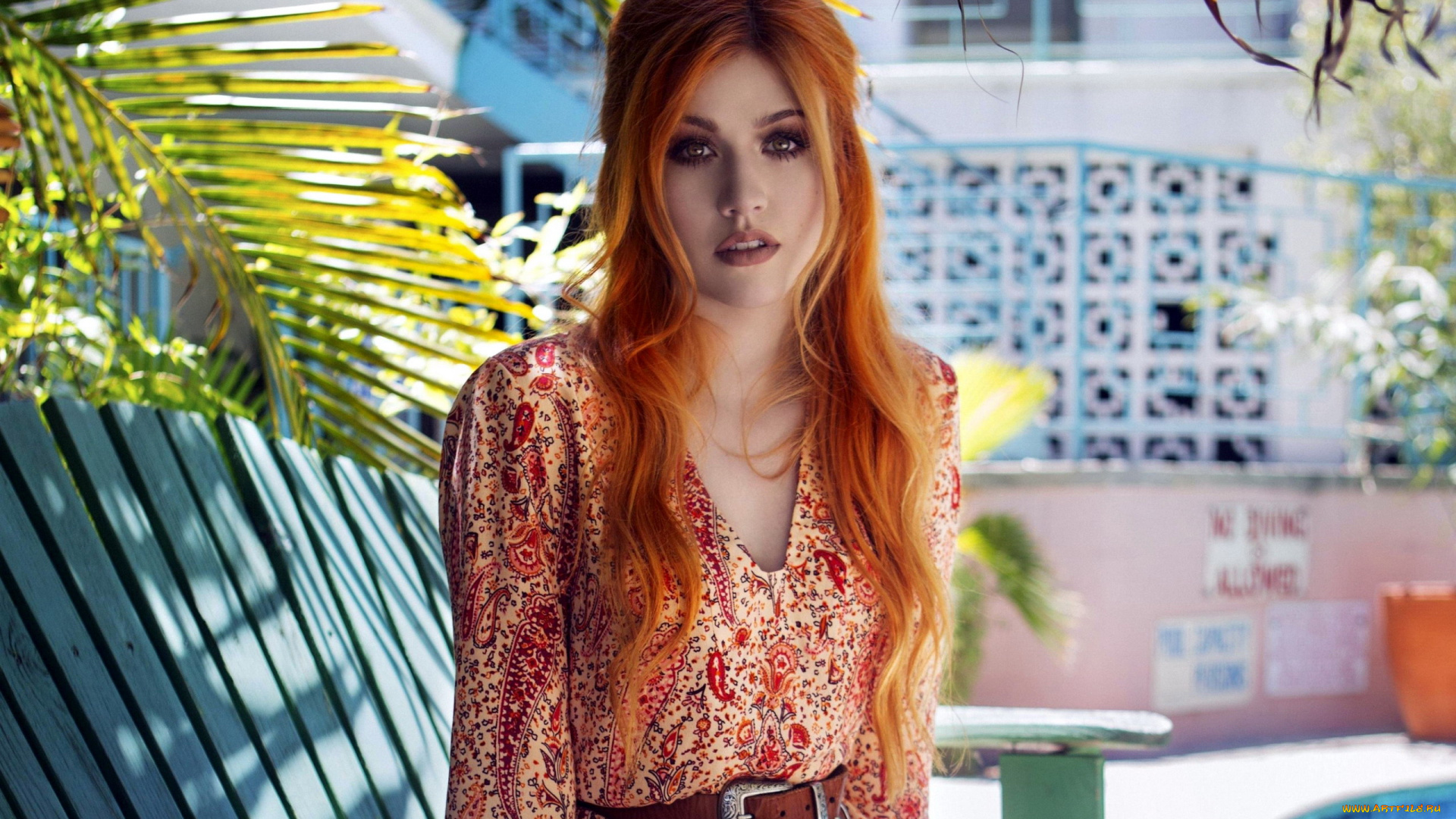 девушки, katherine, mcnamara, рыжие, волосы