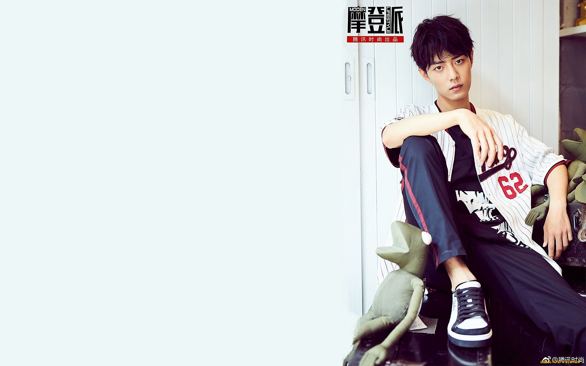 мужчины, xiao, zhan, куртка, кроссовки, лягушонок