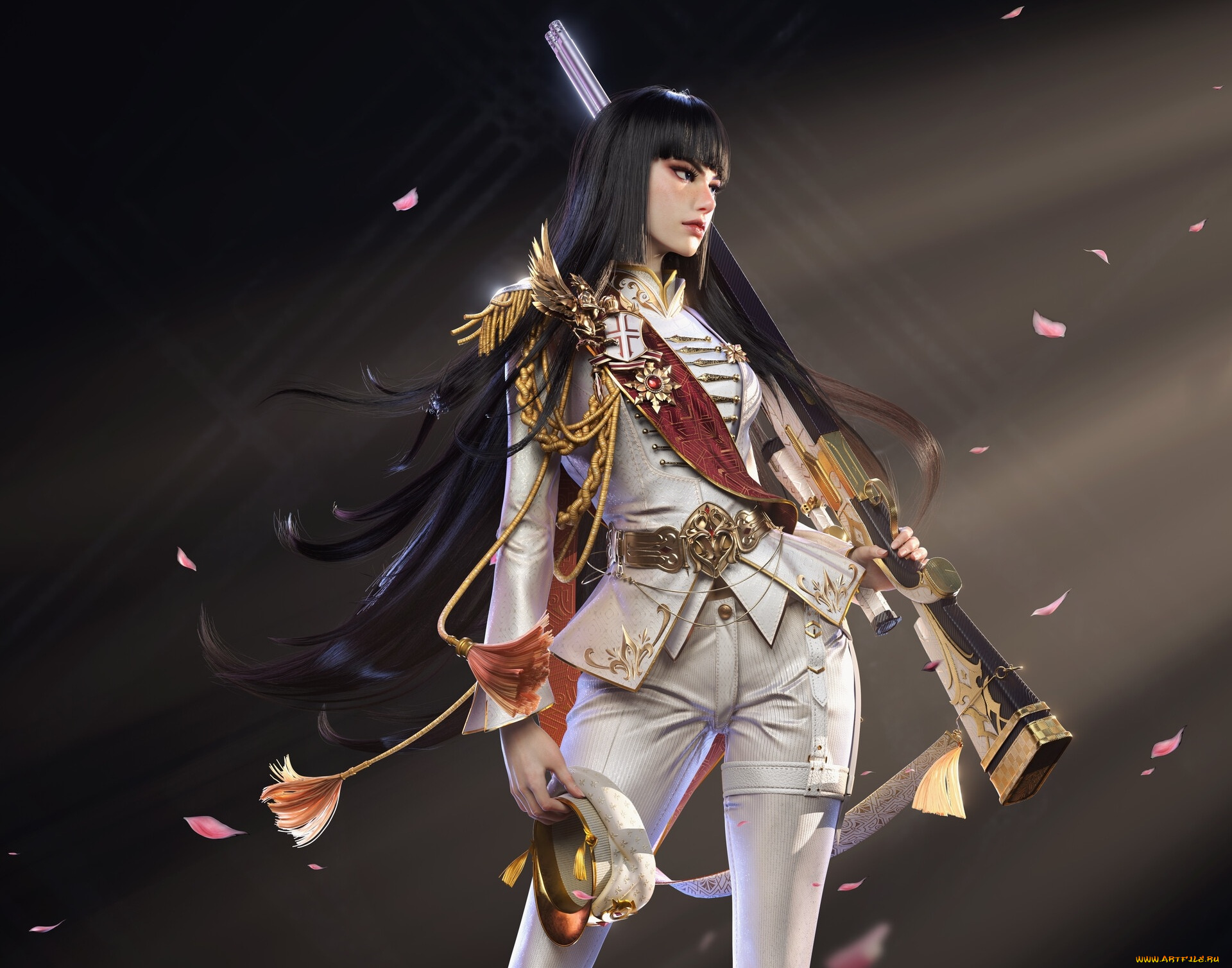 3д, графика, аниме, , anime, девушка