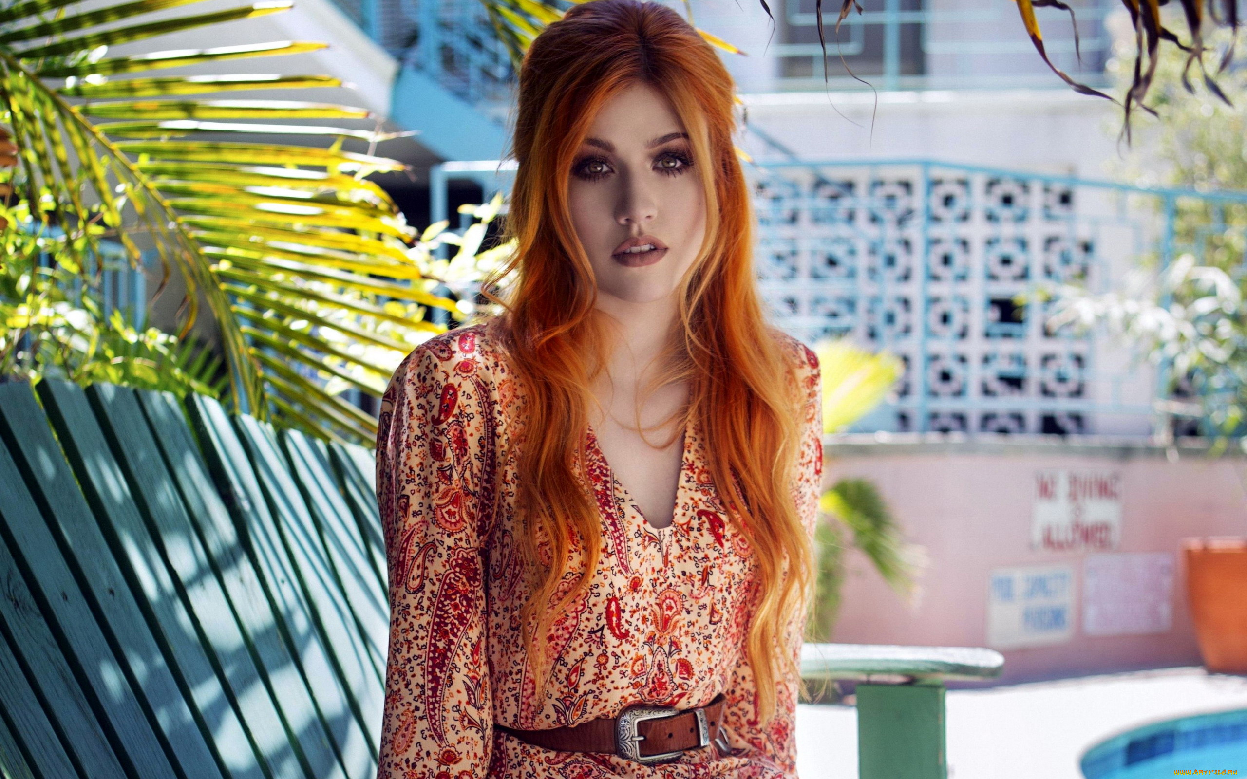девушки, katherine, mcnamara, рыжие, волосы