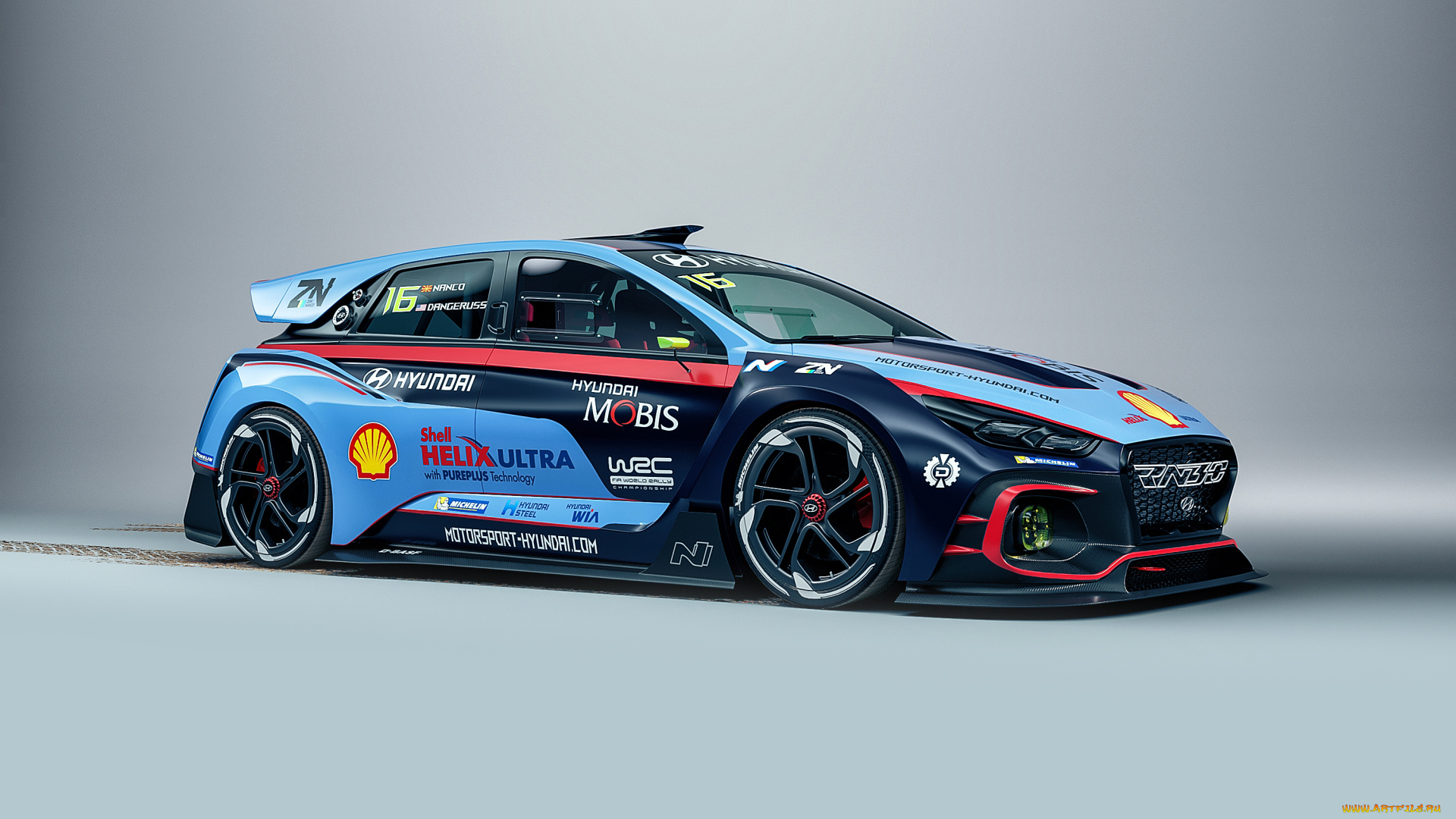 автомобили, 3д, hyundai