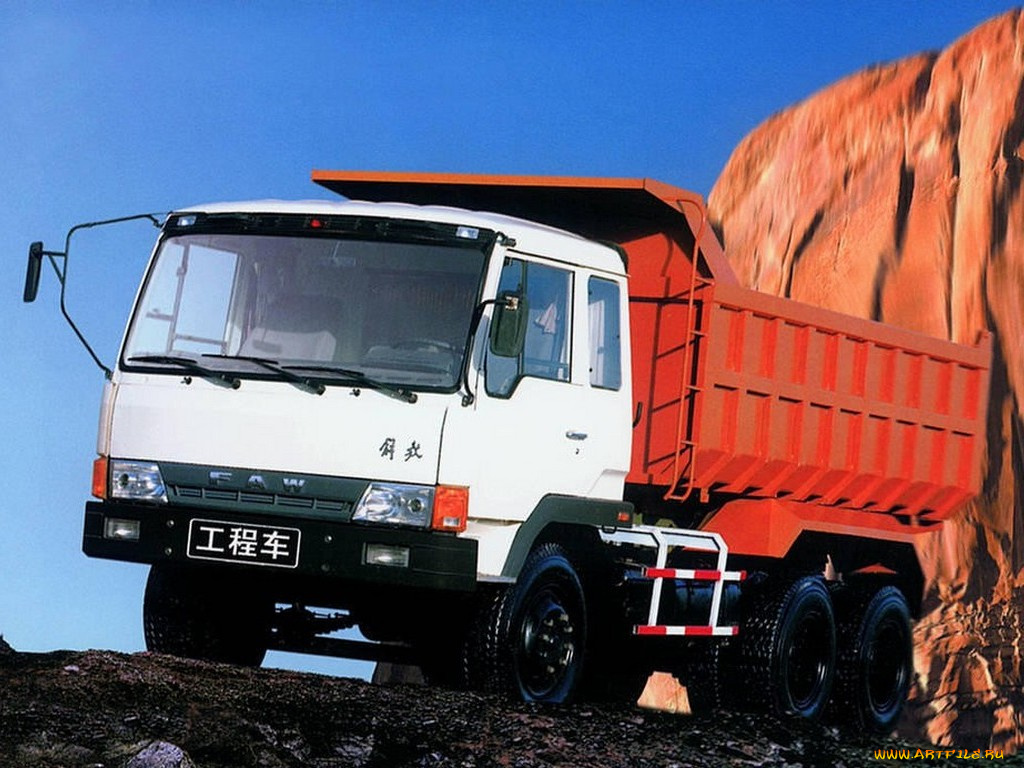 faw, truck, автомобили