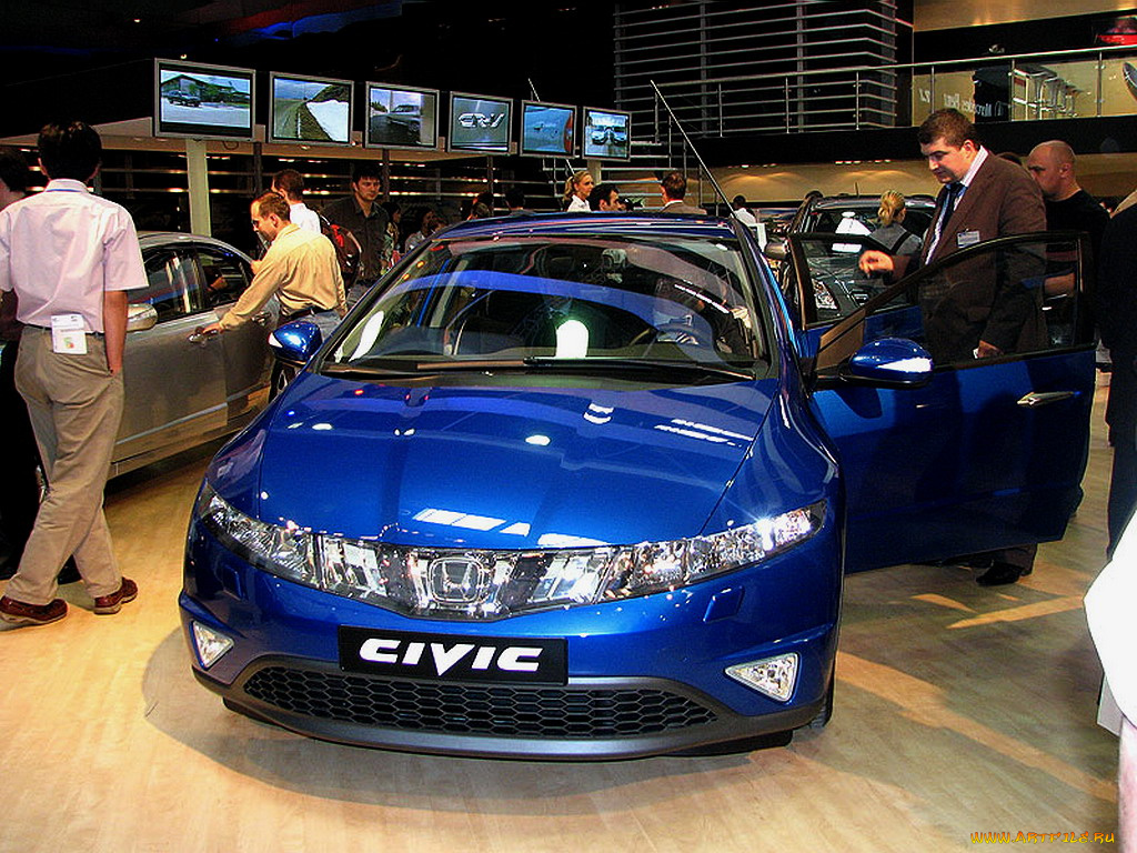 honda, civic, автомобили