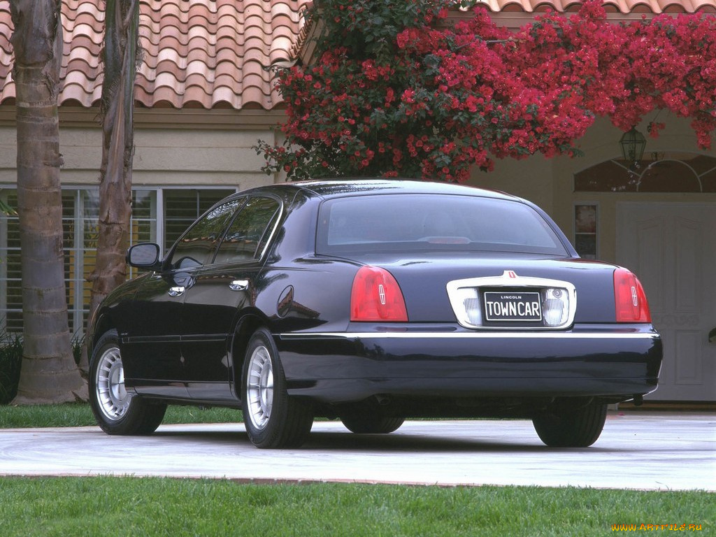 lincoln, town, car, автомобили