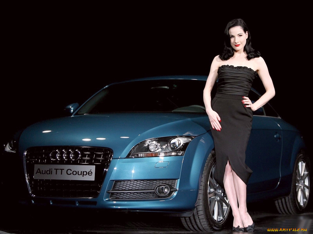 dita, von, teese, автомобили, авто, девушками