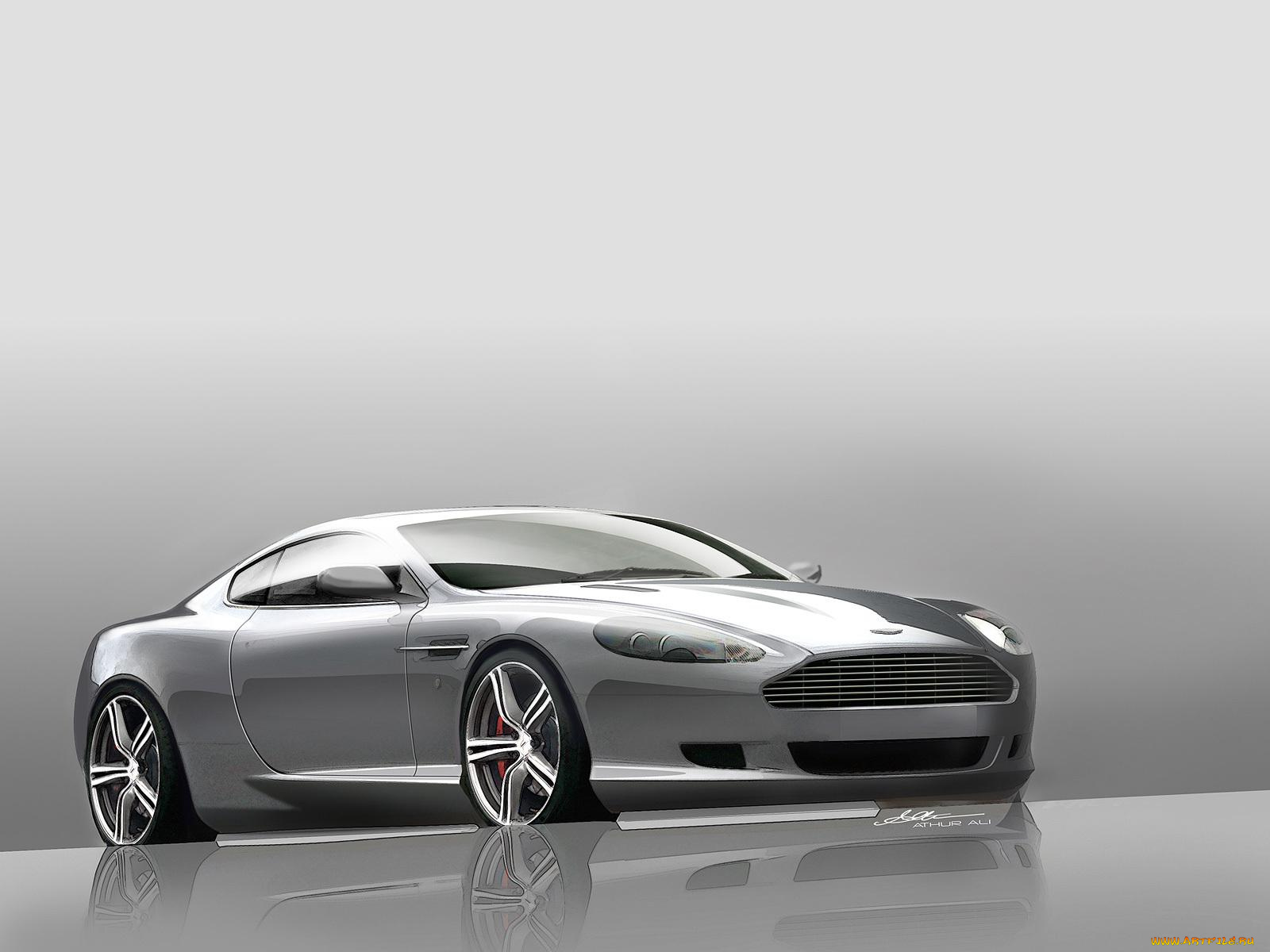 автомобили, рисованные