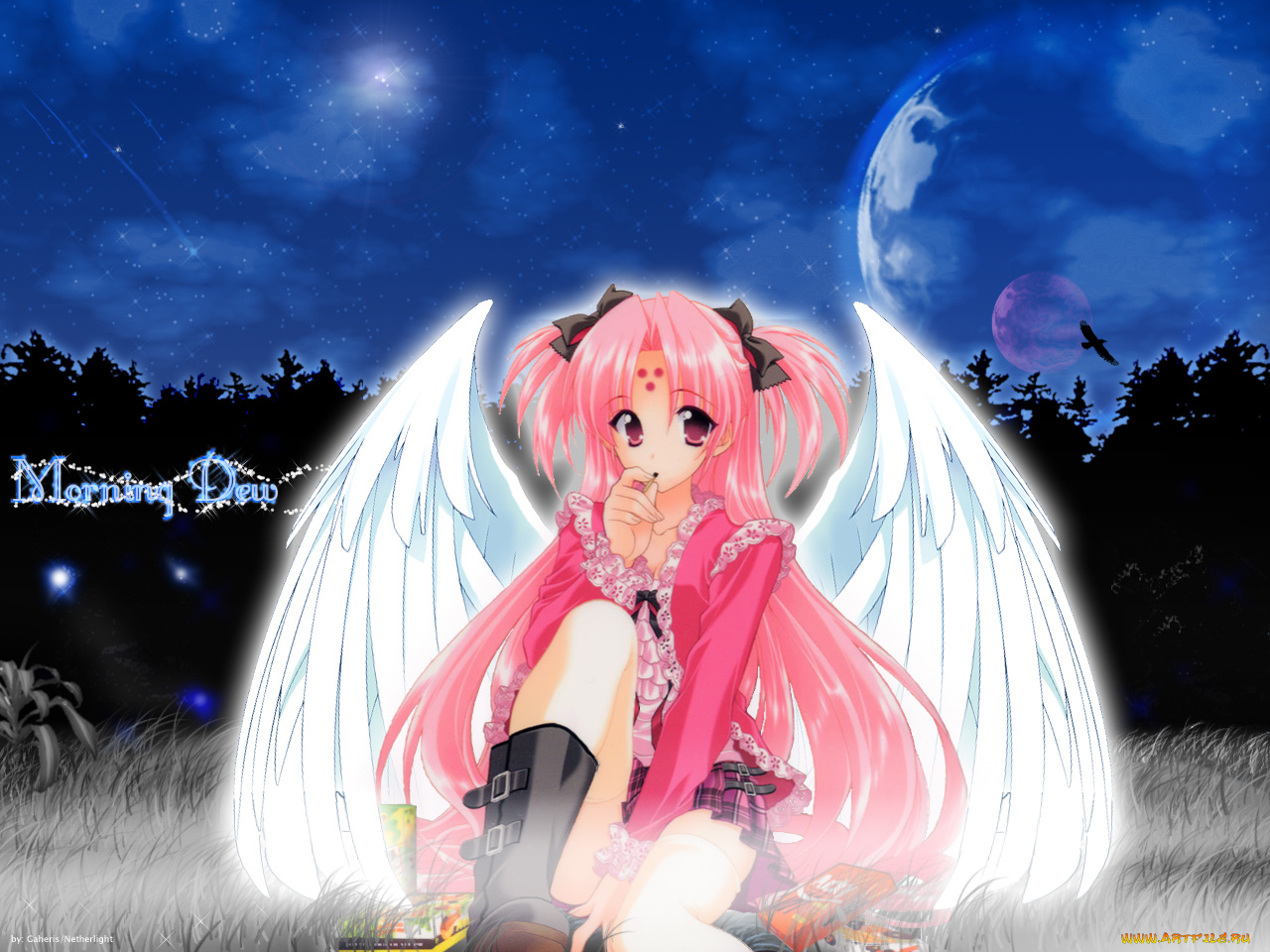 аниме, girls, bravo