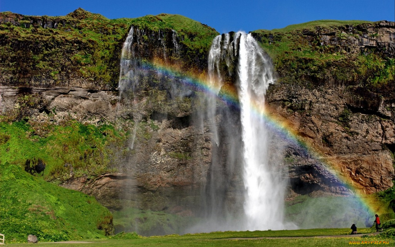 природа, водопады