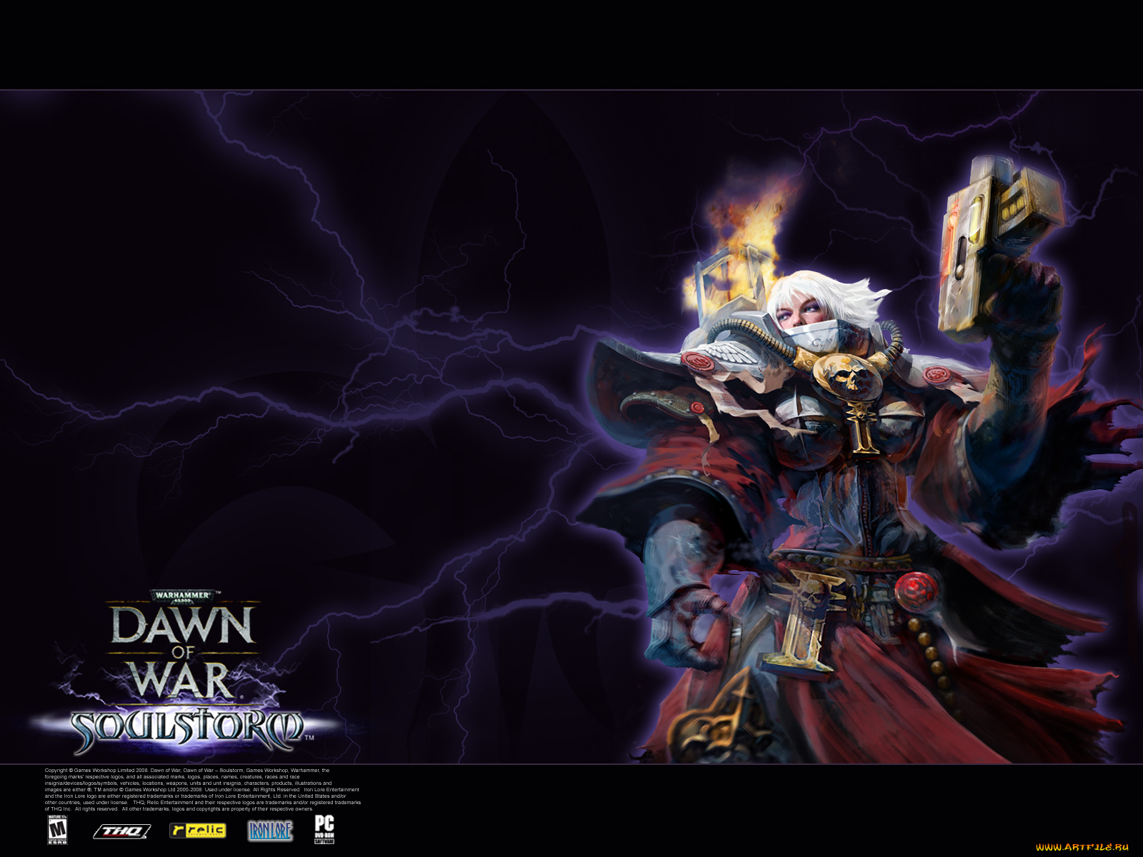warhammer, 40, 000, dawn, of, war, soulstorm, видео, игры
