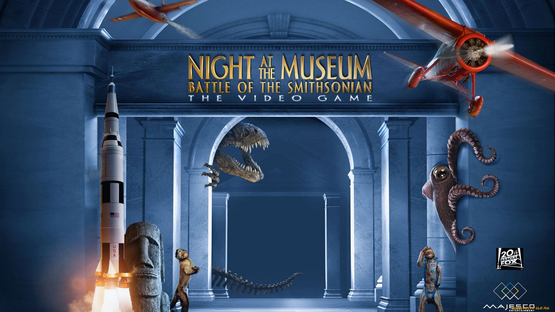 night, at, the, museum, видео, игры, battle, of, smithsonian