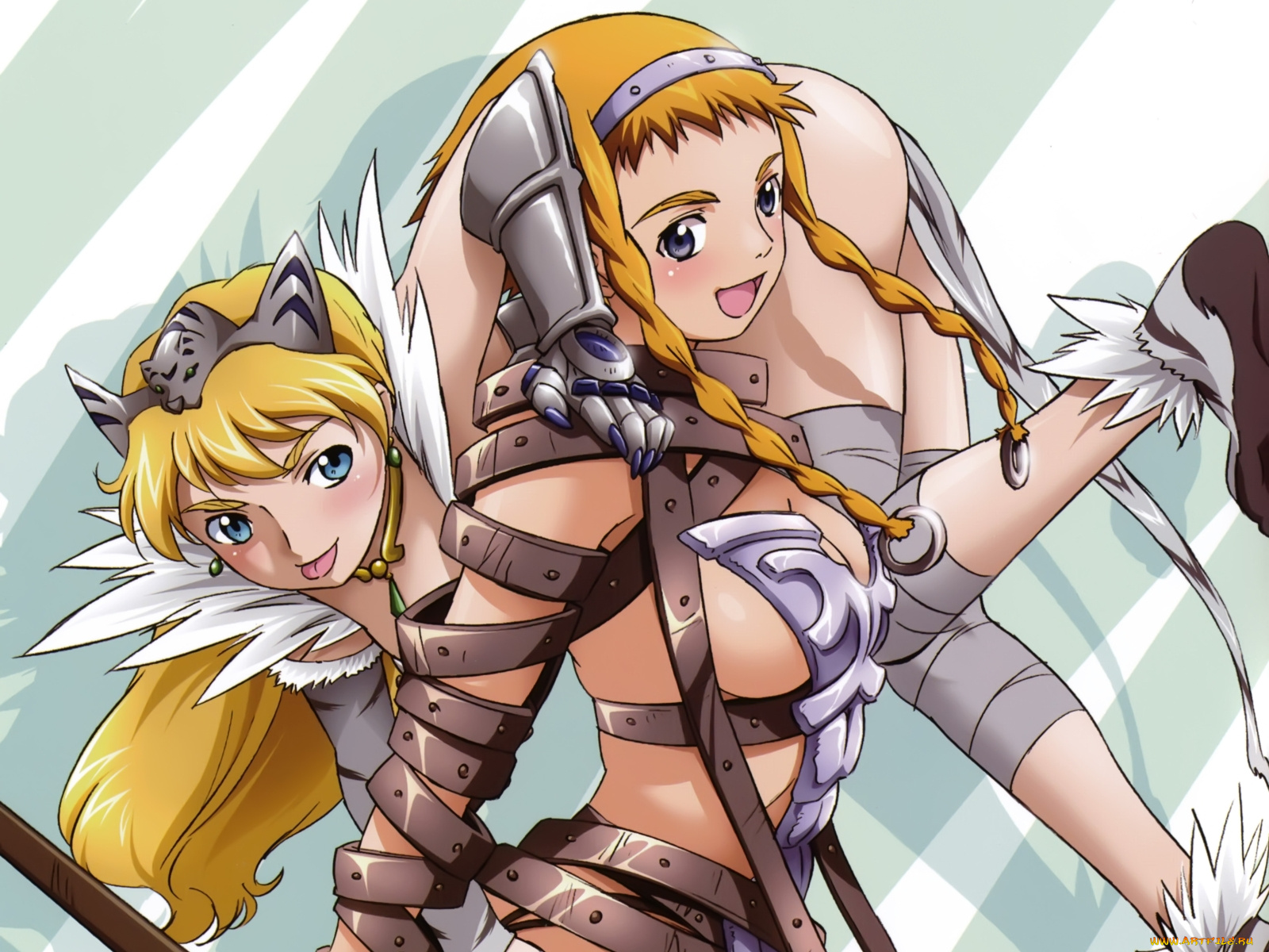 аниме, queen`s, blade