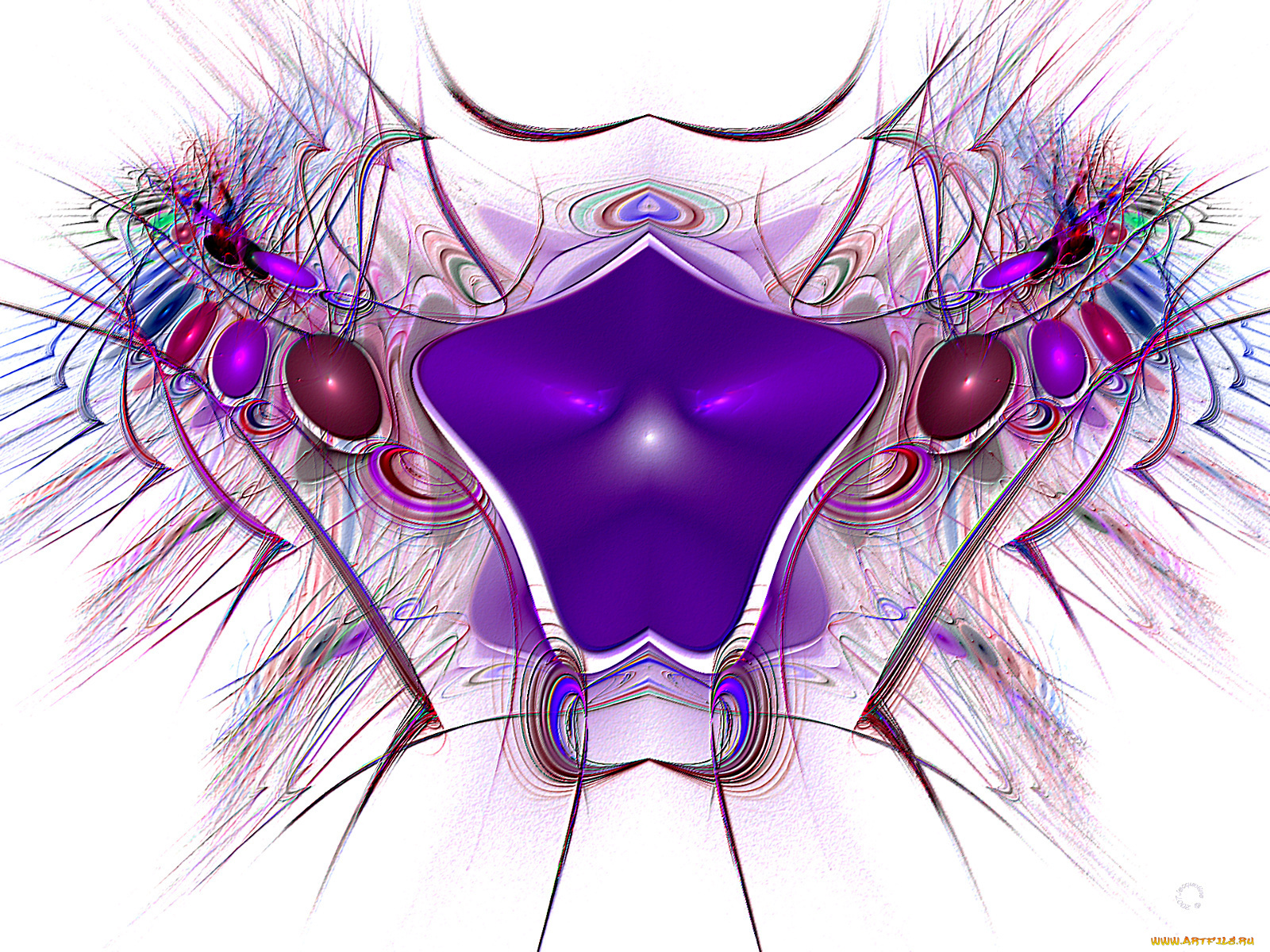 3д, графика, fractal, фракталы, узор, абстракция, цвета