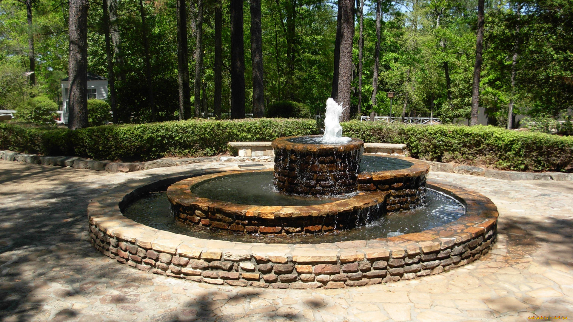 города, фонтаны, фонтан