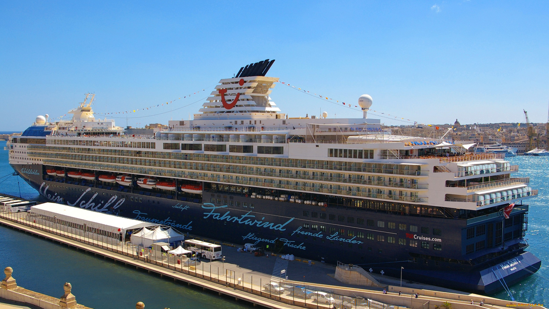 корабли, лайнеры, большой, круиз