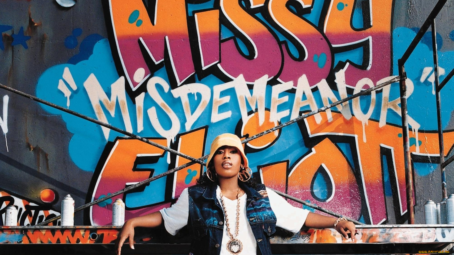 музыка, missy, elliot, elliott, рэперша, девушка, графити, rap, стена