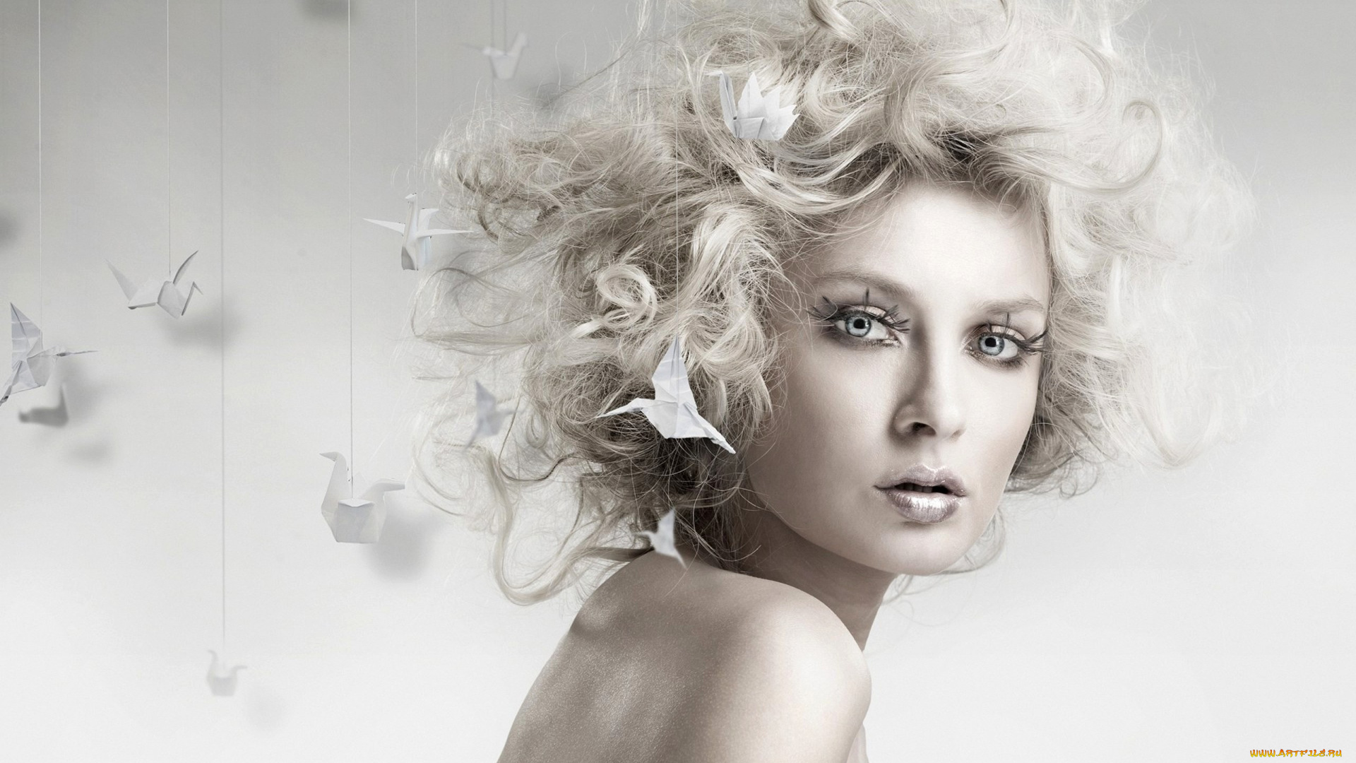 _Unsort, -НЕ, ВЫБИРАТЬ, , , девушки, , не, выбирать, блондинка, бумажные, журавли, ресницы