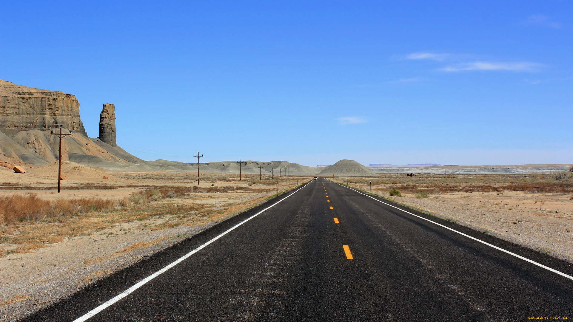 природа, дороги, пейзаж, лето, горы