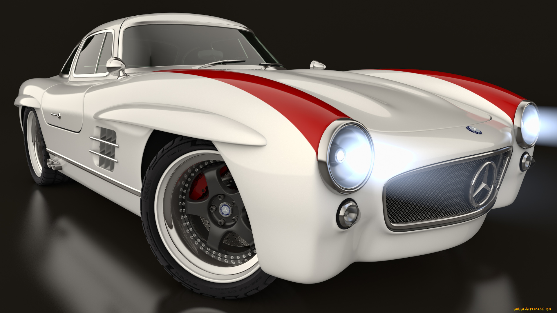 автомобили, 3д, mercedes, benz
