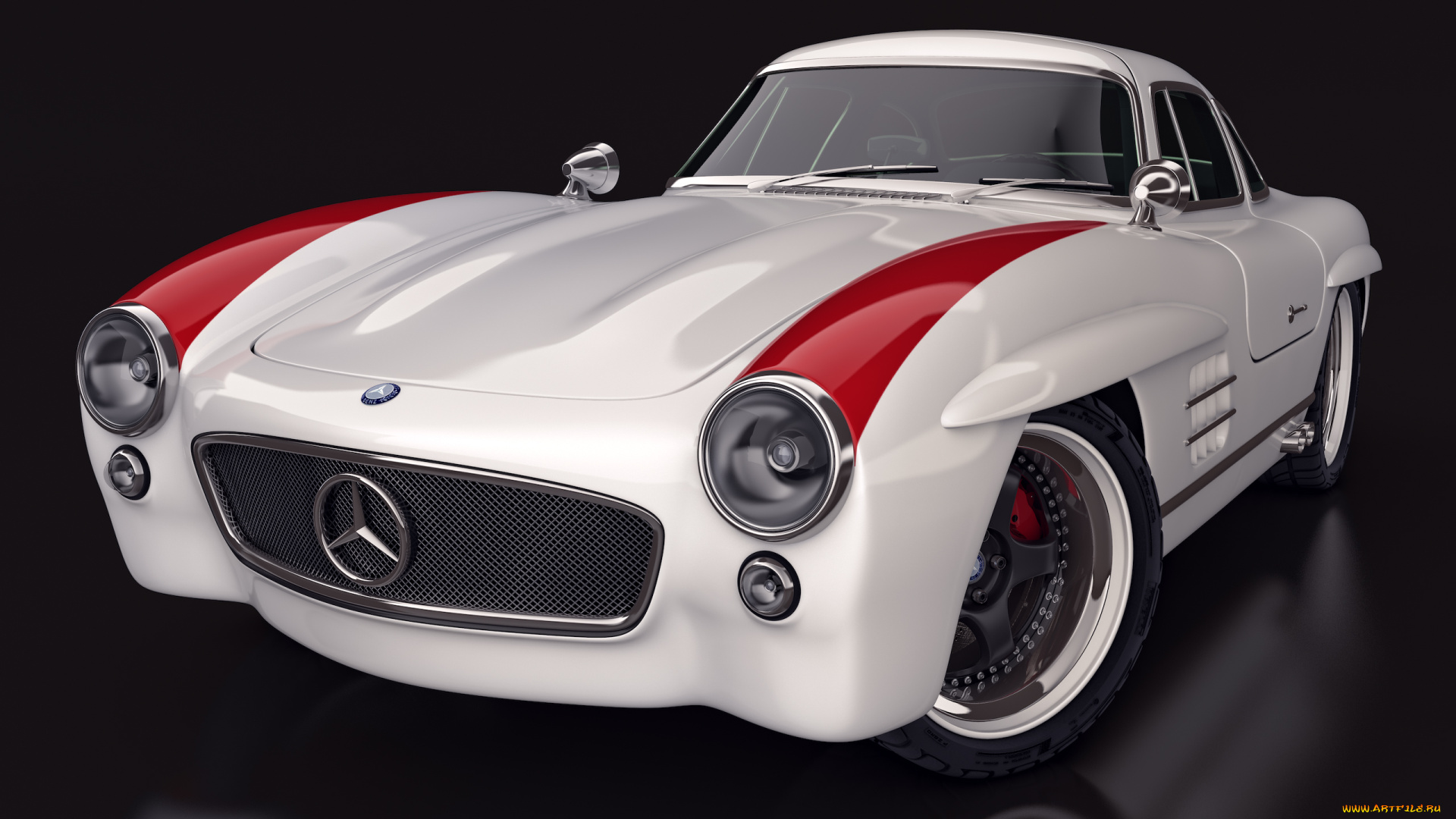 автомобили, 3д, mercedes, benz