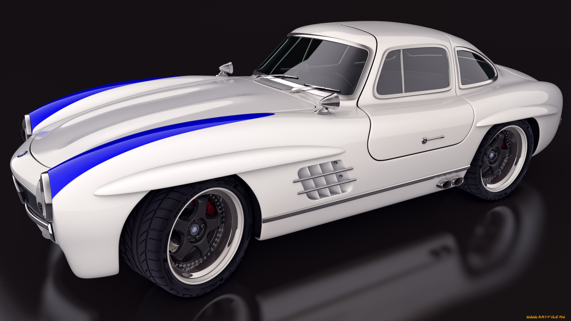 автомобили, 3д, mercedes, benz