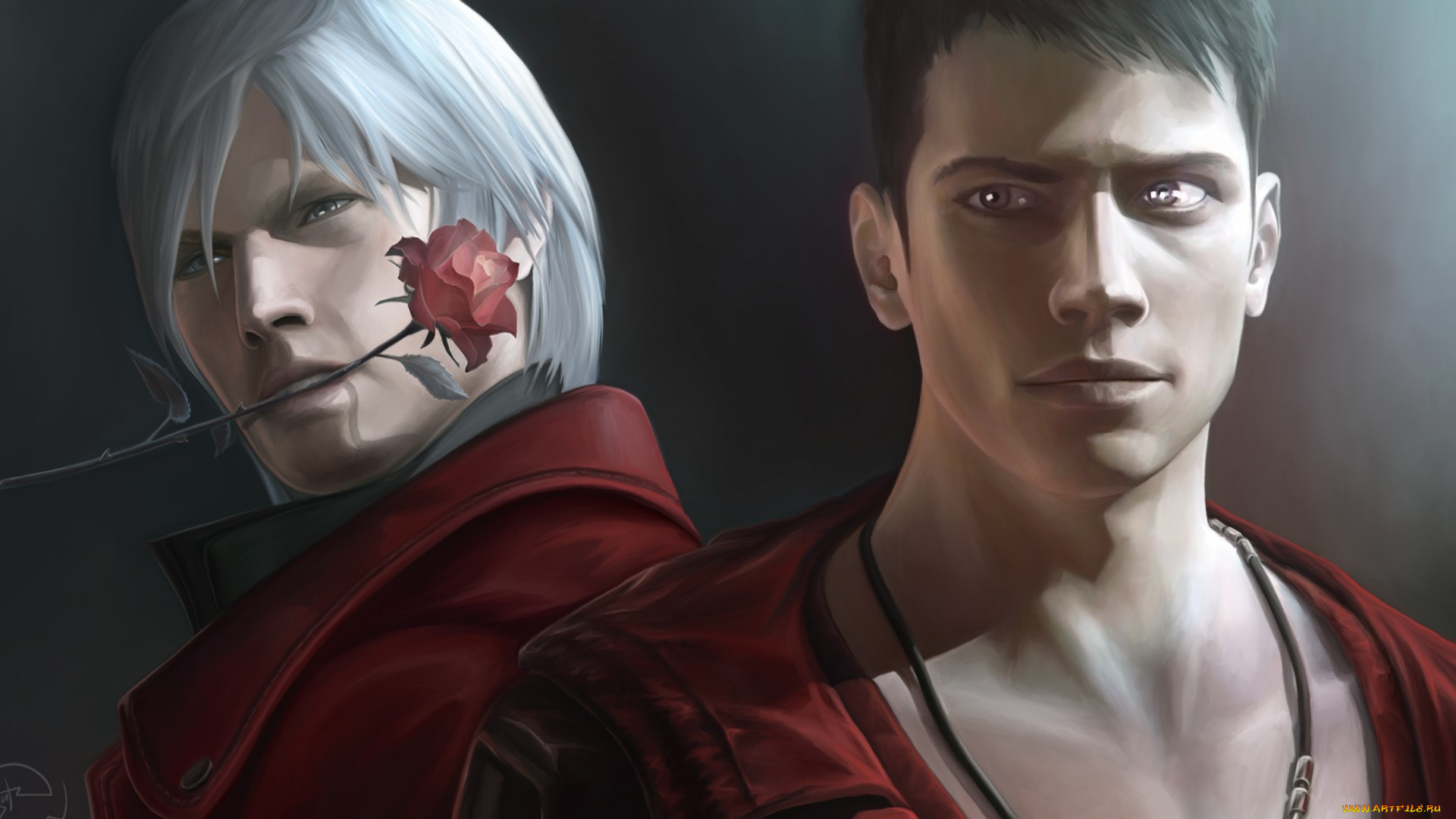 devil, may, cry, видео, игры, цветок