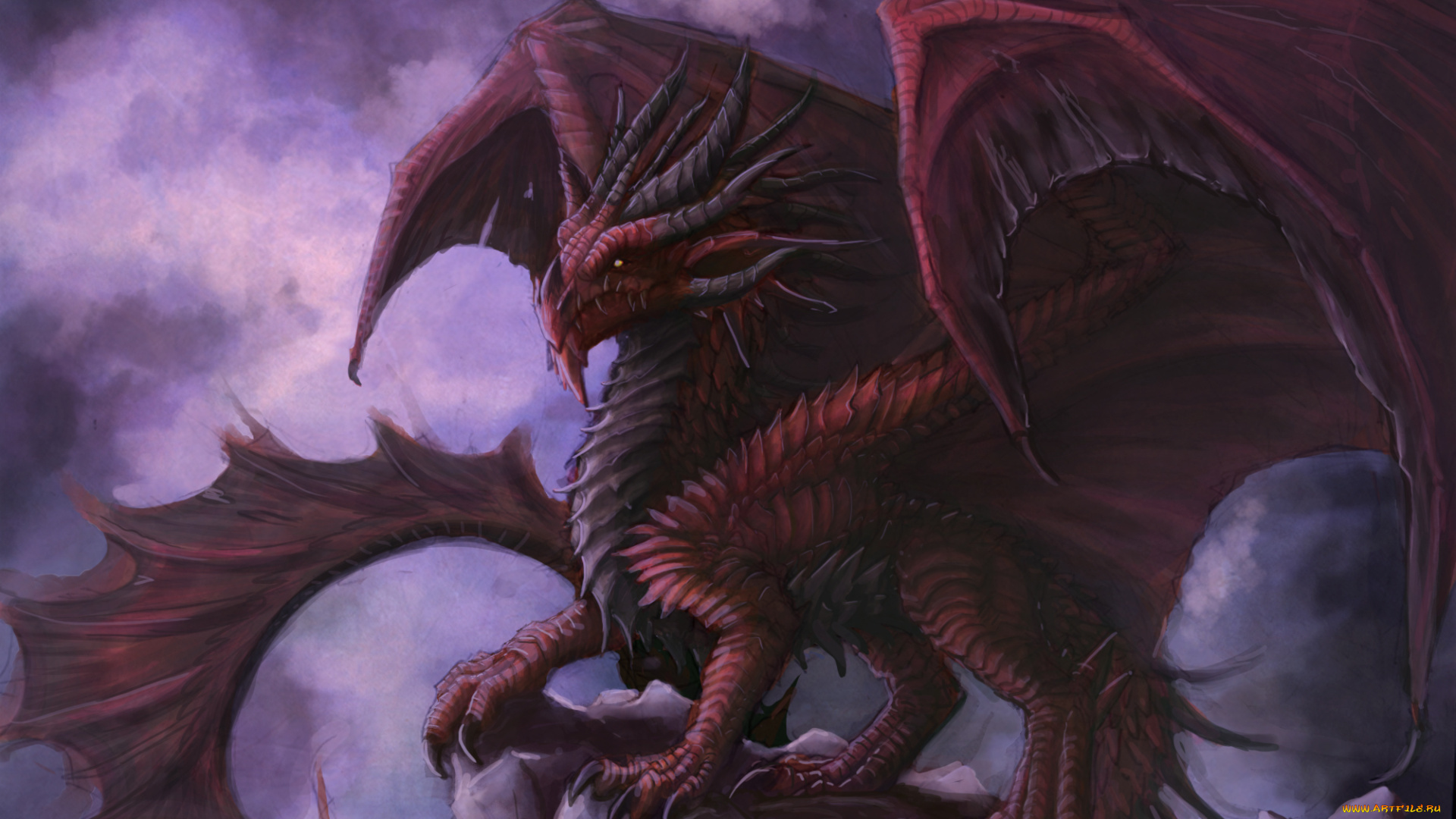 фэнтези, драконы, дракон
