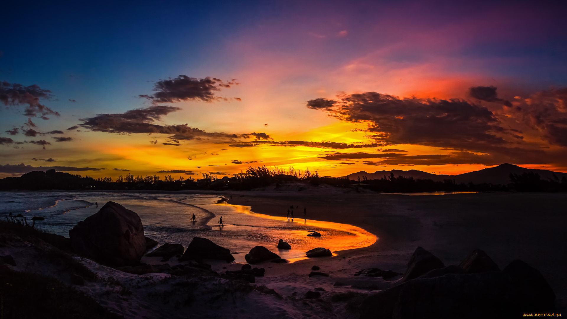 природа, восходы, закаты, облака