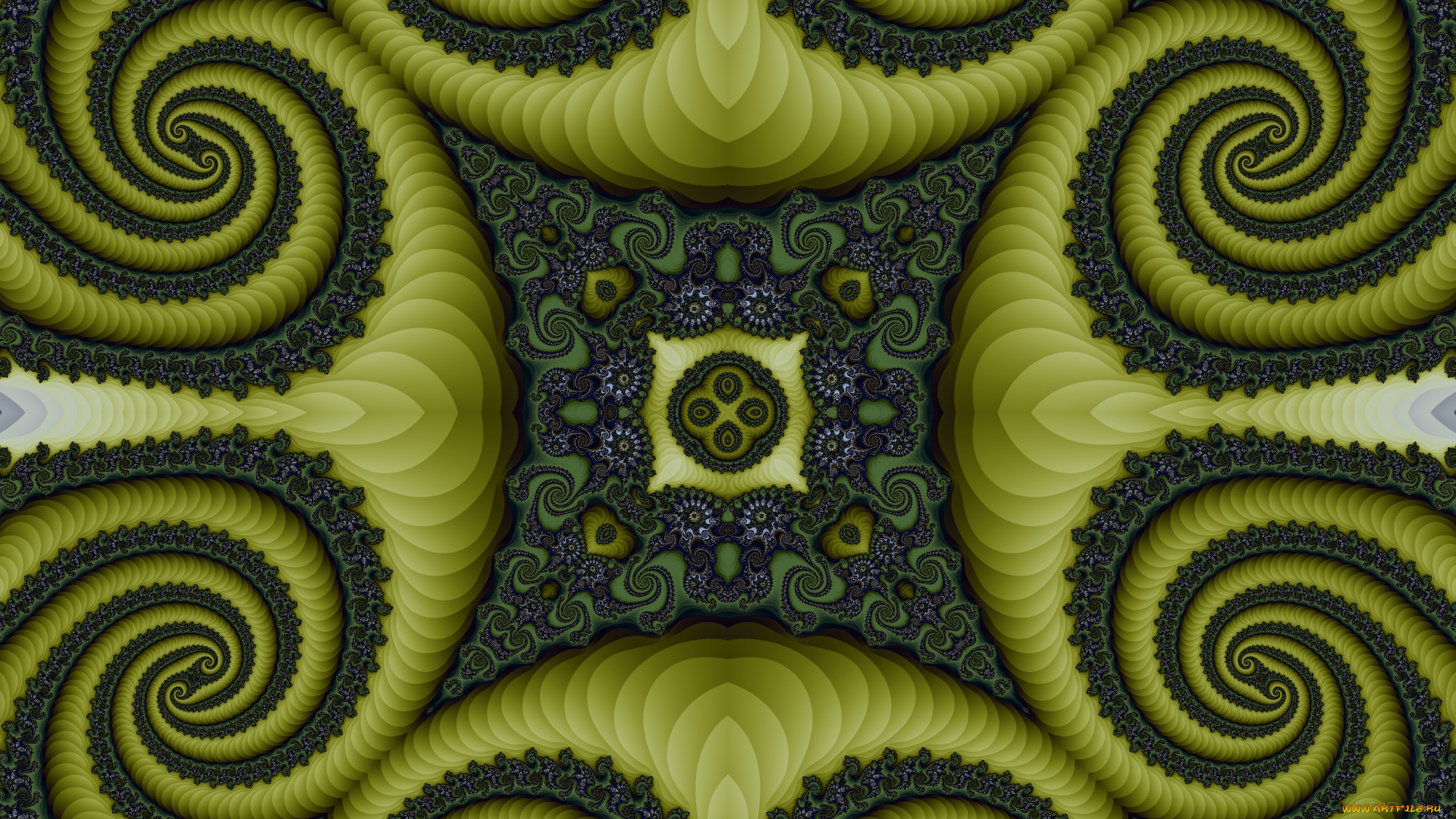 3д, графика, фракталы, , fractal, цвета, фон, узор