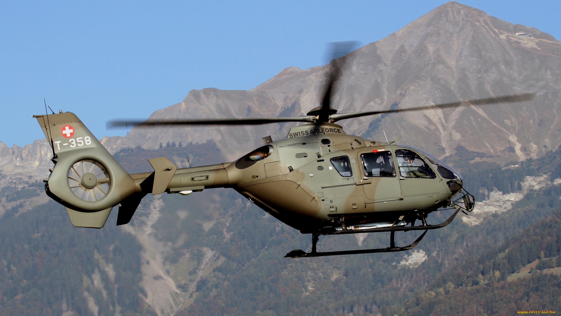авиация, вертолёты, полет, вертушка, горы
