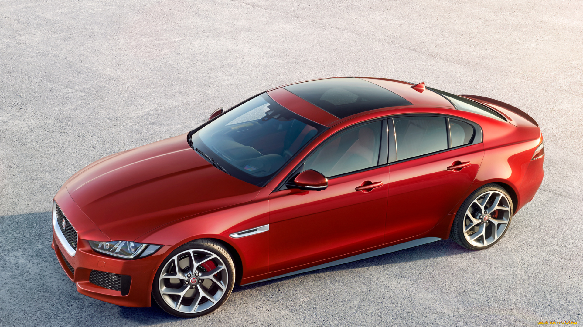 автомобили, jaguar, xe, s, красный, 2015г