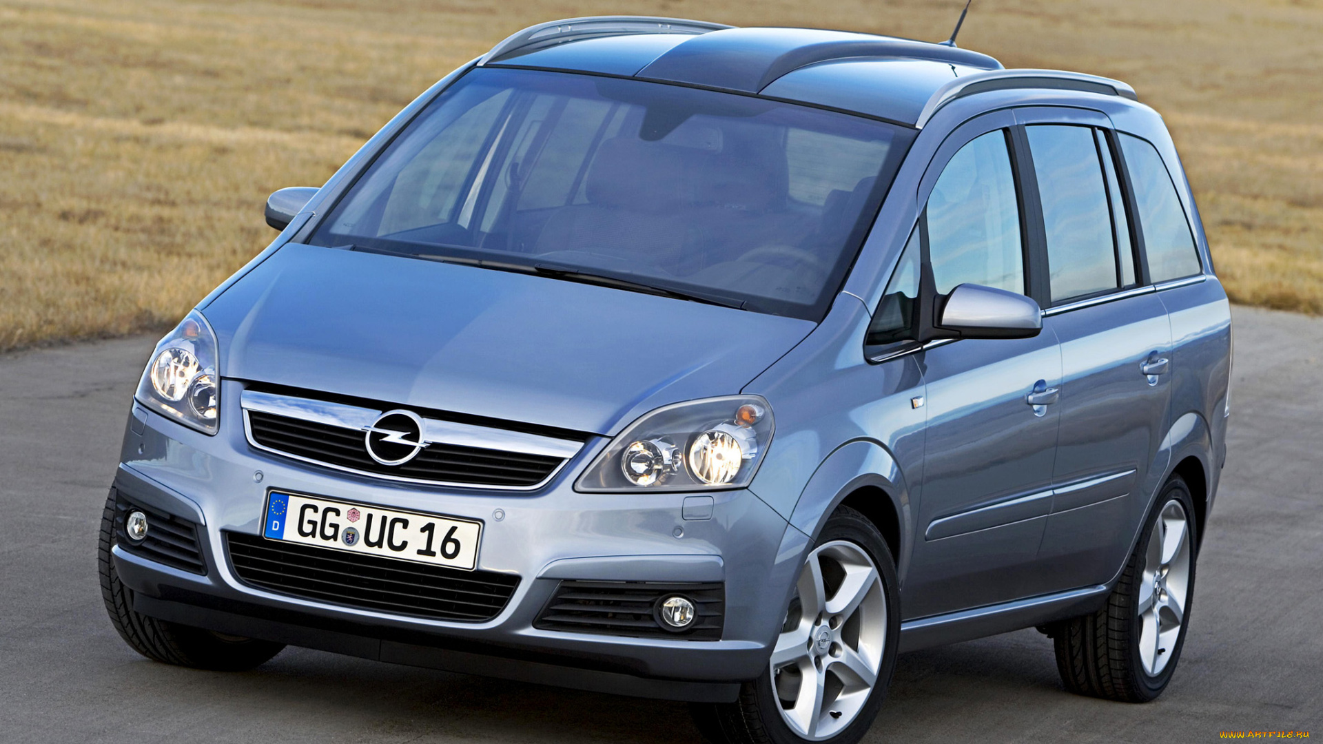 автомобили, opel, b, turbo, zafira, 2-0, серый