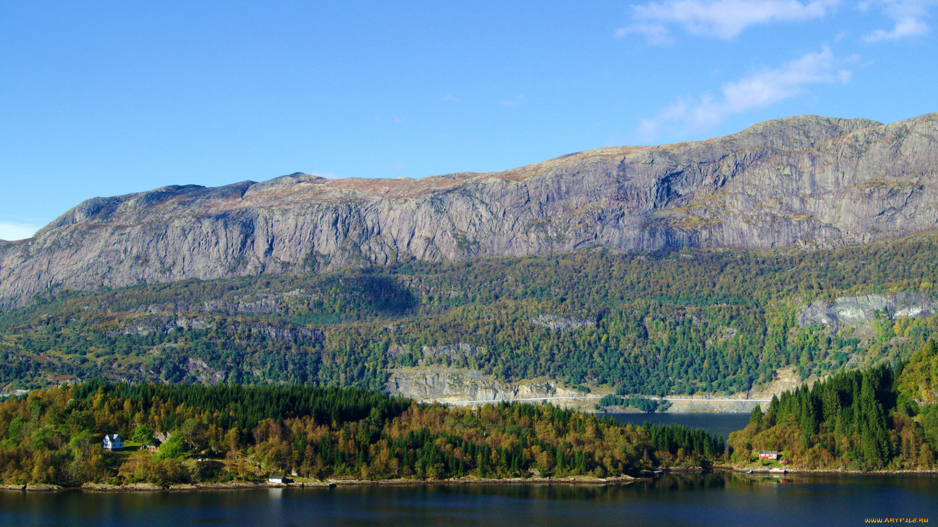 flekke, norway, природа, реки, озера, лес, горы, norway, flekke