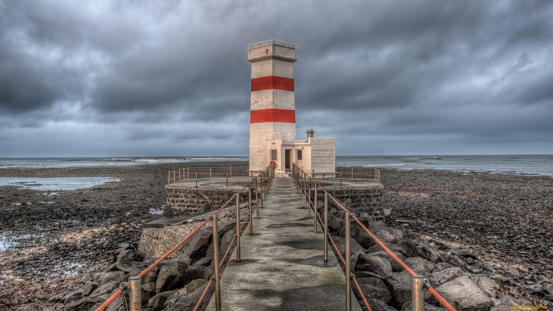 gardskagi, lighthouse, природа, маяки, галька, горизонт, пляж, маяк