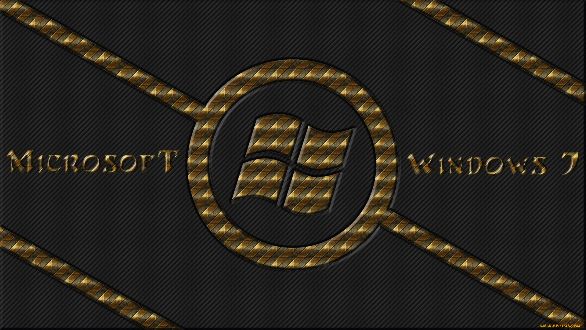 компьютеры, windows, 7, , vienna, логотип, фон