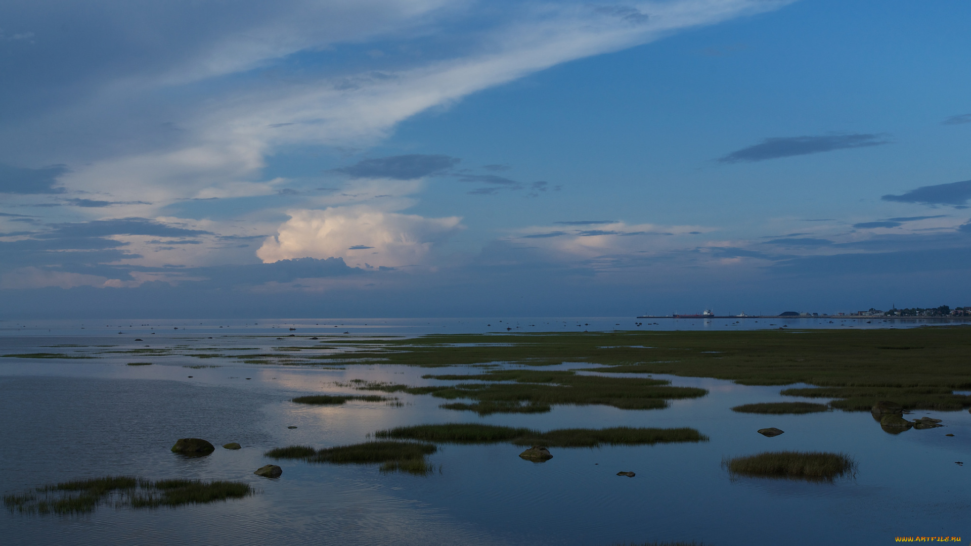 природа, реки, озера, небо, пейзаж, вода